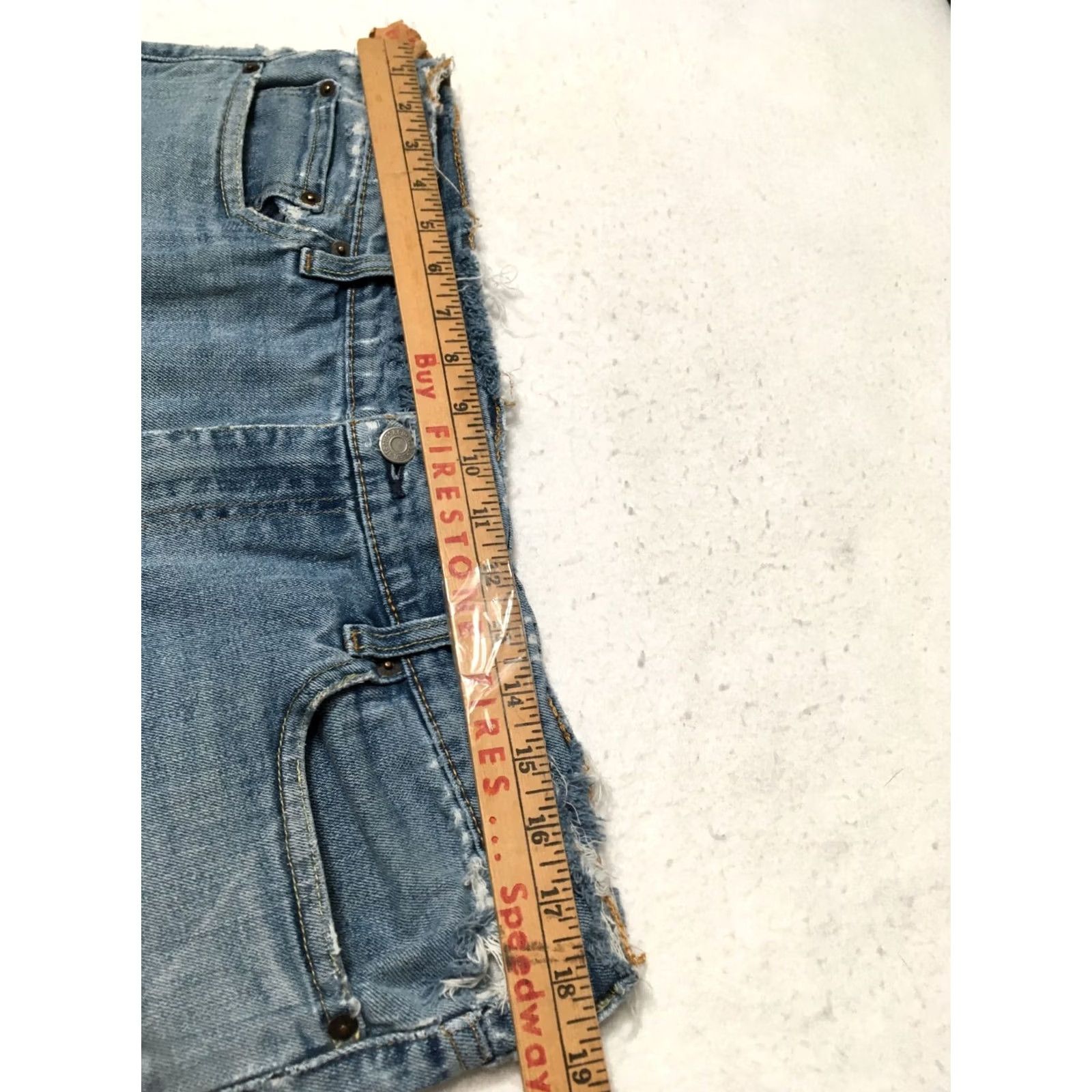 Levi's Levi's Jeans Men Size 38 Denim Distressed Pants 5-Pocket Regular Inseam 30 Blue Cotton Jeans Size US 38 / EU 54 - 6 Thumbnail