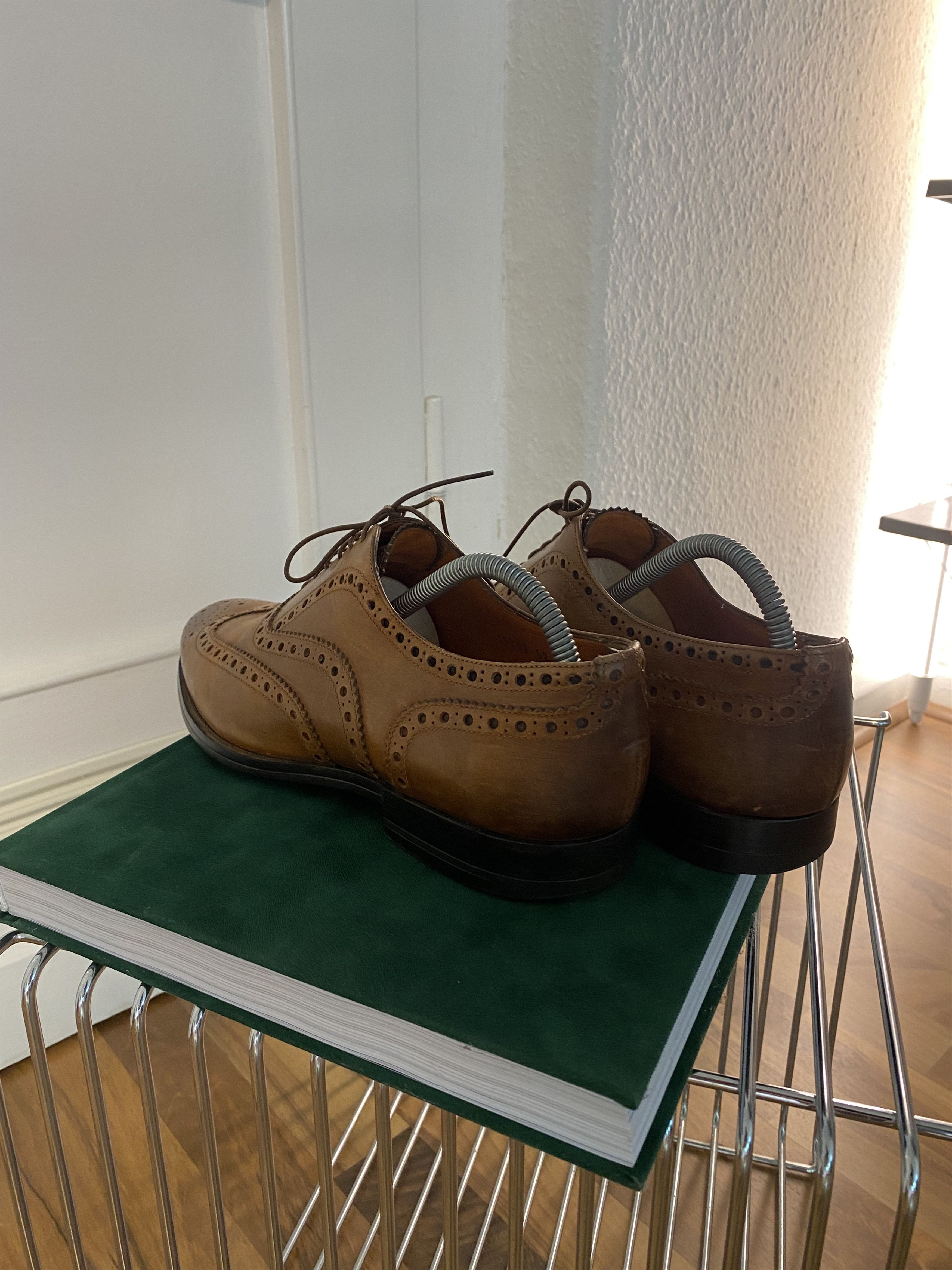 Santoni Santoni Oxford Formal Shoes Size US 7.5 / EU 40-41 - 4 Thumbnail