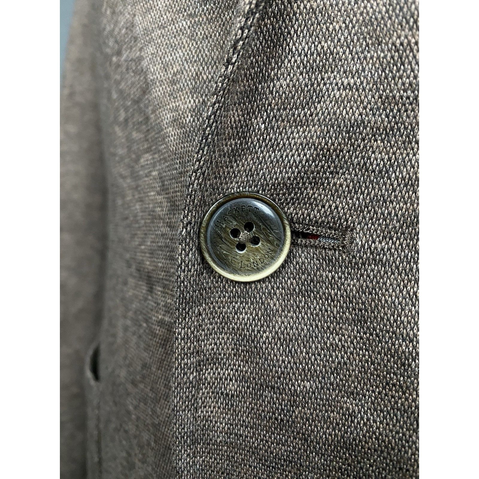 Hackett MINT! Hackett Men's Brown Summer Blazer Sportcoat Jacket Siz Size 40R - 8 Thumbnail