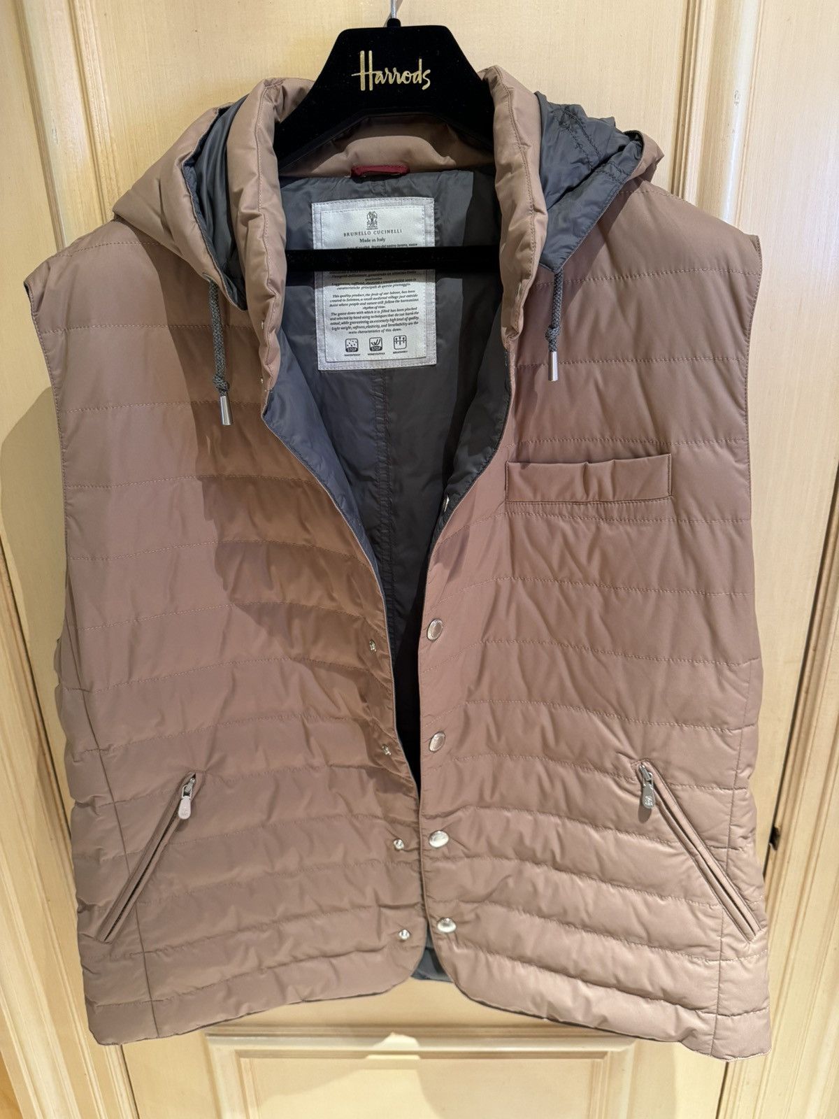 Brunello Cucinelli Brunello Cucinelli vest Size US XXL / EU 58 / 5 - 3 Thumbnail