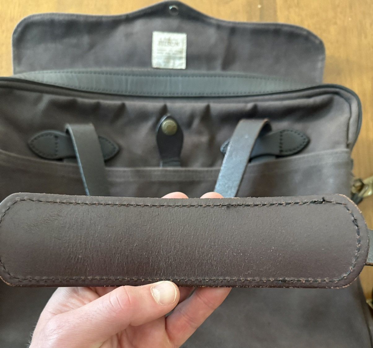 Filson Filson 70256 Original Briefcase Brown USA Size ONE SIZE - 5 Thumbnail