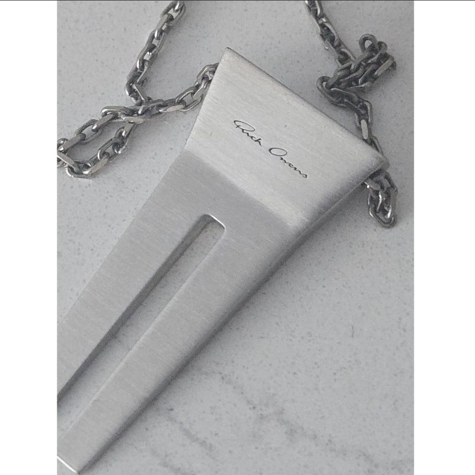 Rick Owens Rick Owens FW2024 Porterville open trunk necklace Size ONE SIZE - 3 Thumbnail