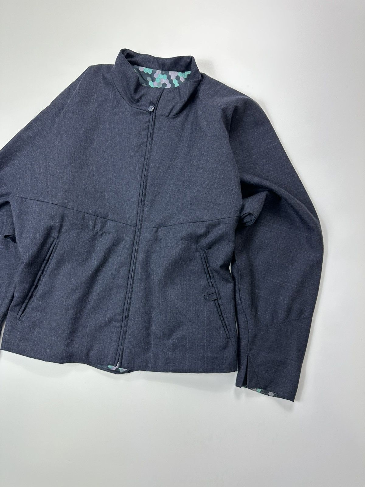 Nike Rare Nike Kimono Reverse Tag Jacket Blue Size M / US 6-8 / IT 42-44 - 5 Thumbnail