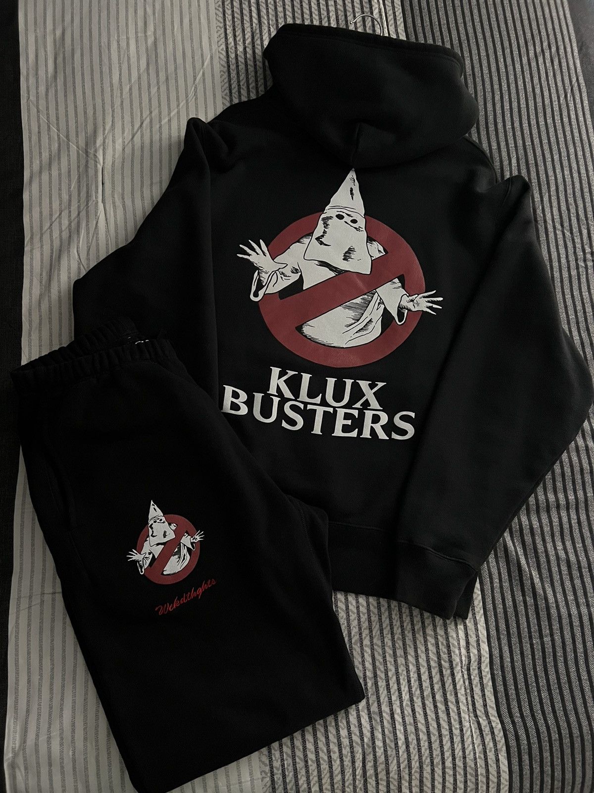 wckdthghts Kluxbusters hoodie/sweatpants combo by Wkcdthghts Size US M / EU 48-50 / 2 - 2 Thumbnail
