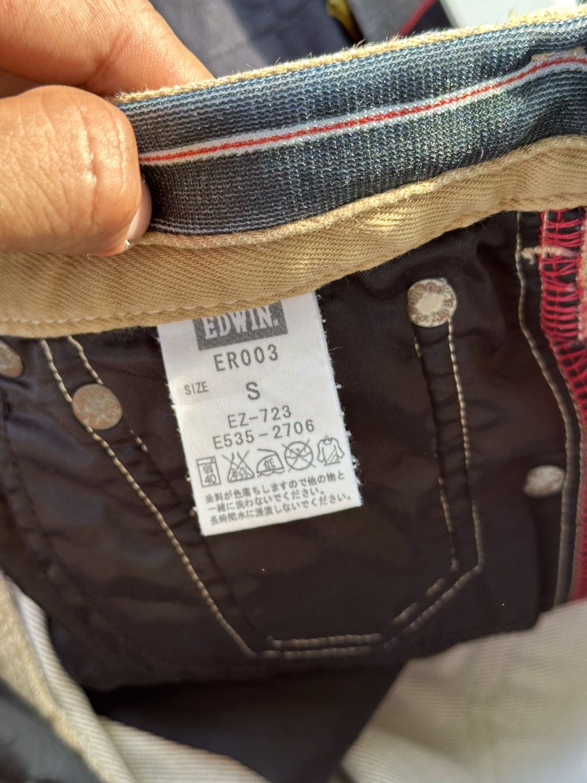 If Six Was Nine Edwin Jersey Relax Pants . Size US 31 - 4 Thumbnail