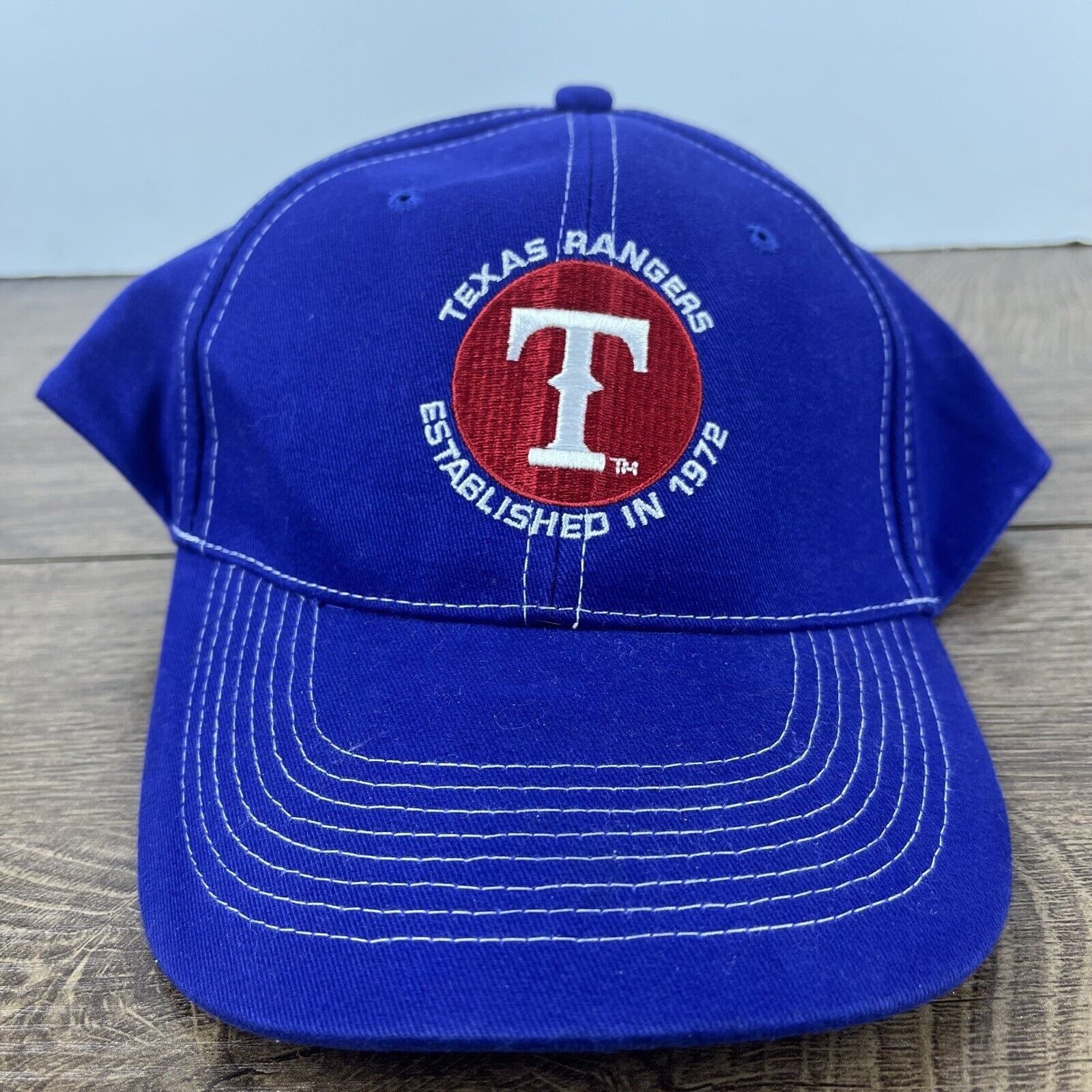Other Texas Rangers Hat Adjustable Hat Blue Established 1972 Hat B Size ONE SIZE - 2 Thumbnail