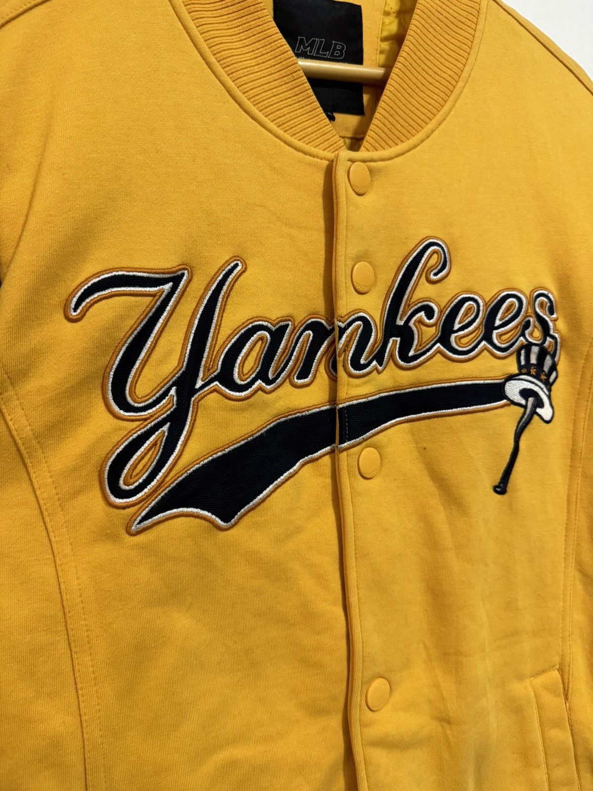 New York Yankees × Vintage Yankees Embroidery Big Logo Varsity Jacket Size US M / EU 48-50 / 2 - 3 Thumbnail