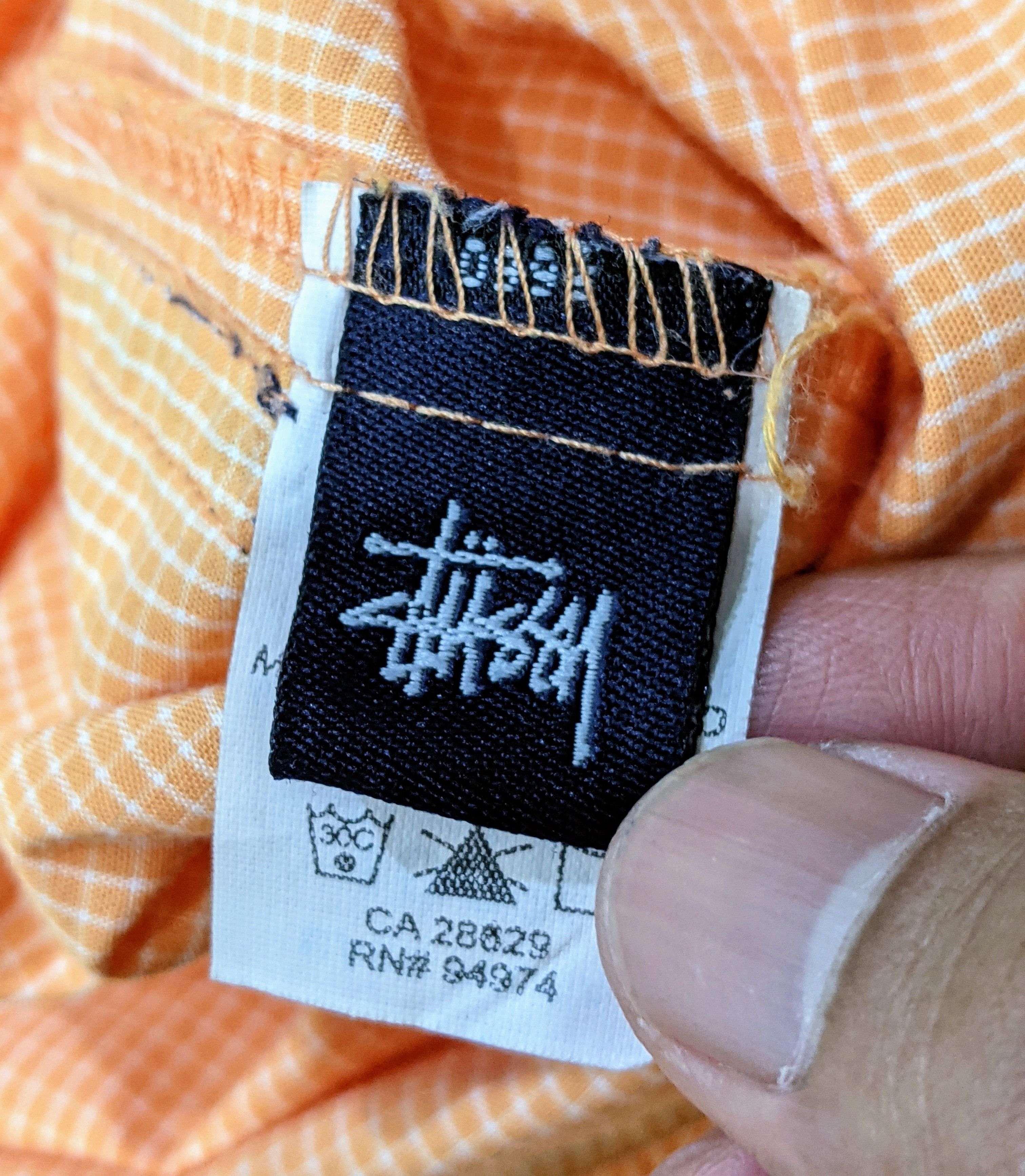 Stussy Stussy Made in USA Short Sleeve Shirt Men's L fits XL Size US L / EU 52-54 / 3 - 7 Thumbnail