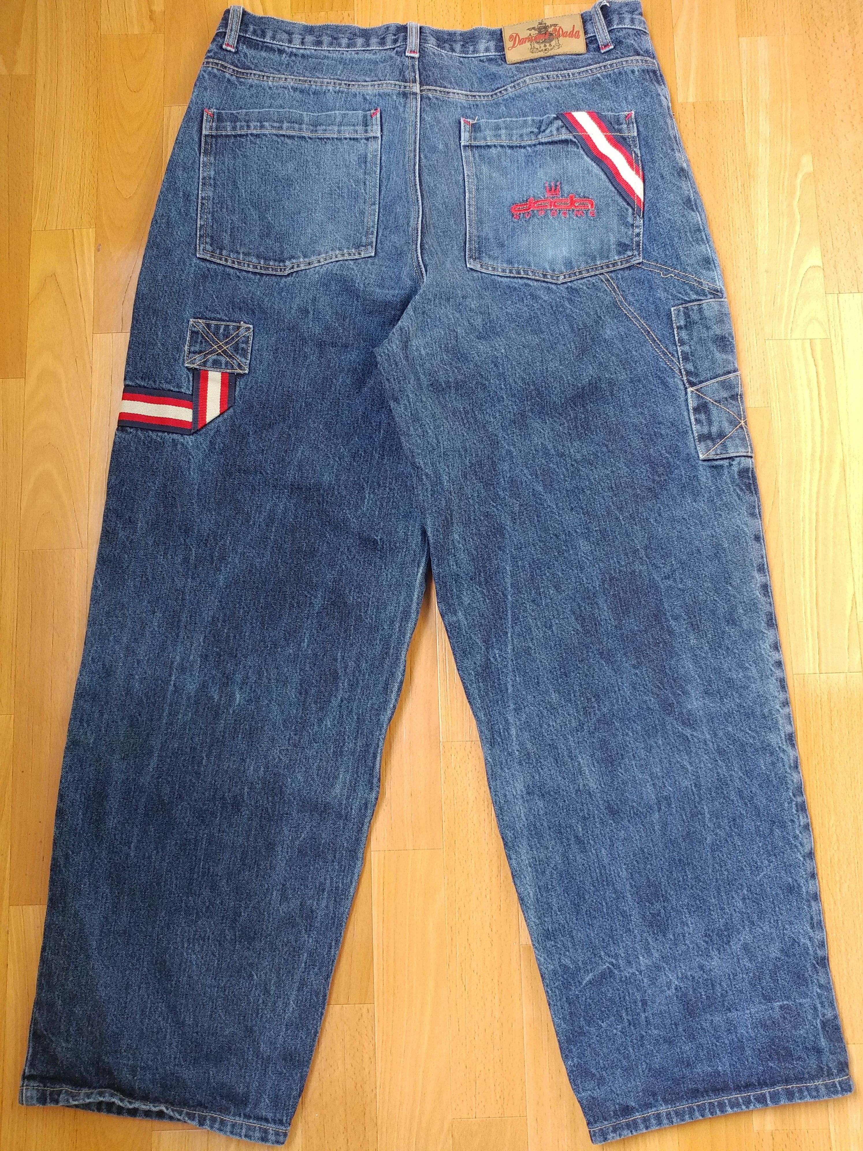 Damani Dada Damani Dada jeans, vintage baggy jeans, 90s hip hop size 36 Size US 36 / EU 52 - 1 Thumbnail