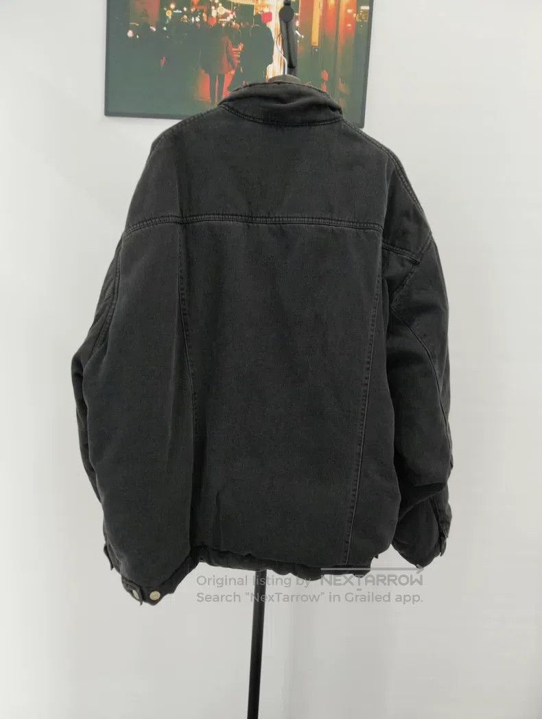Balenciaga Balenciaga Black washed denim cotton coat Size US S / EU 44-46 / 1 - 2 Thumbnail