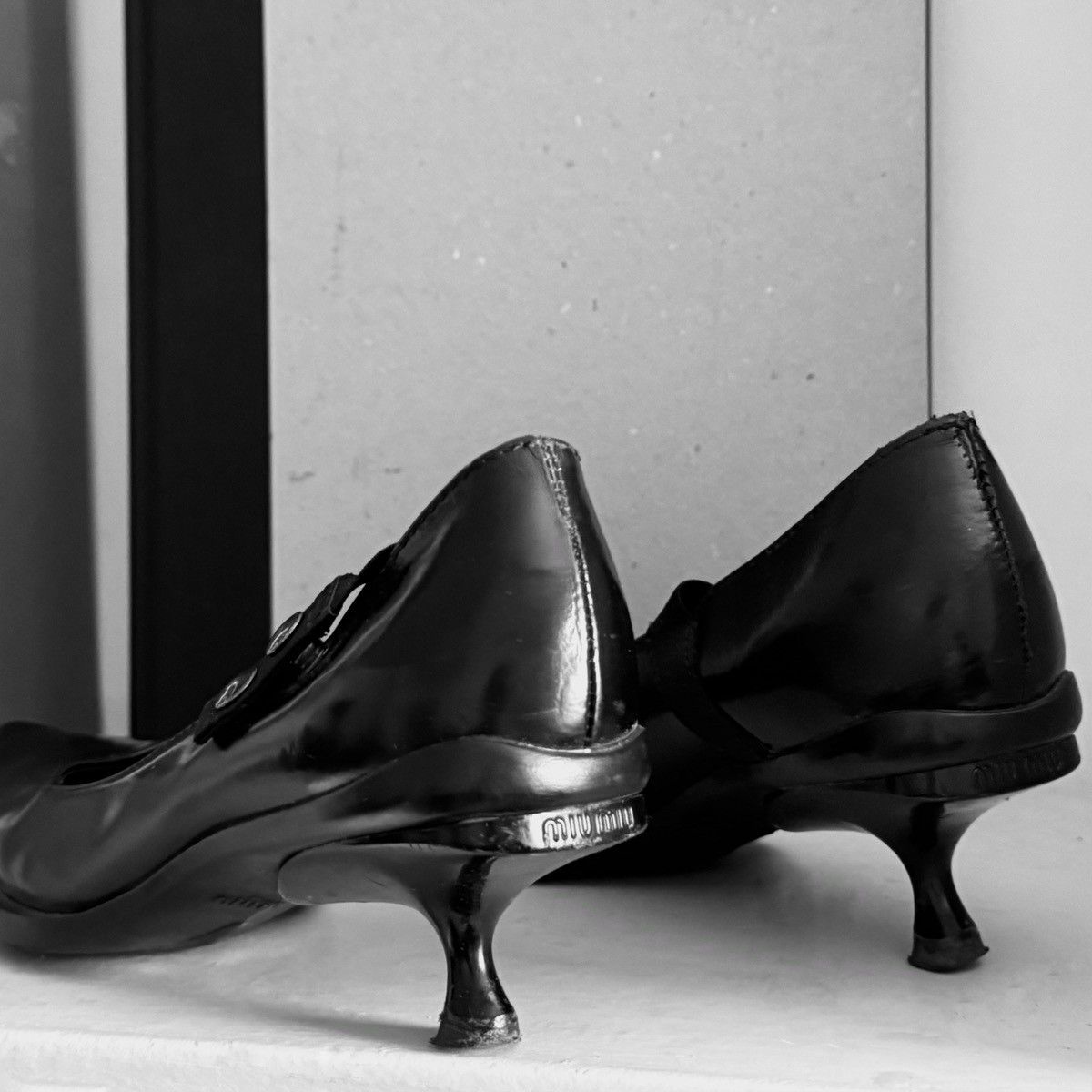 Miu Miu Miu Miu 1999 leather kitten heels Size US 7 / IT 37 - 5 Thumbnail