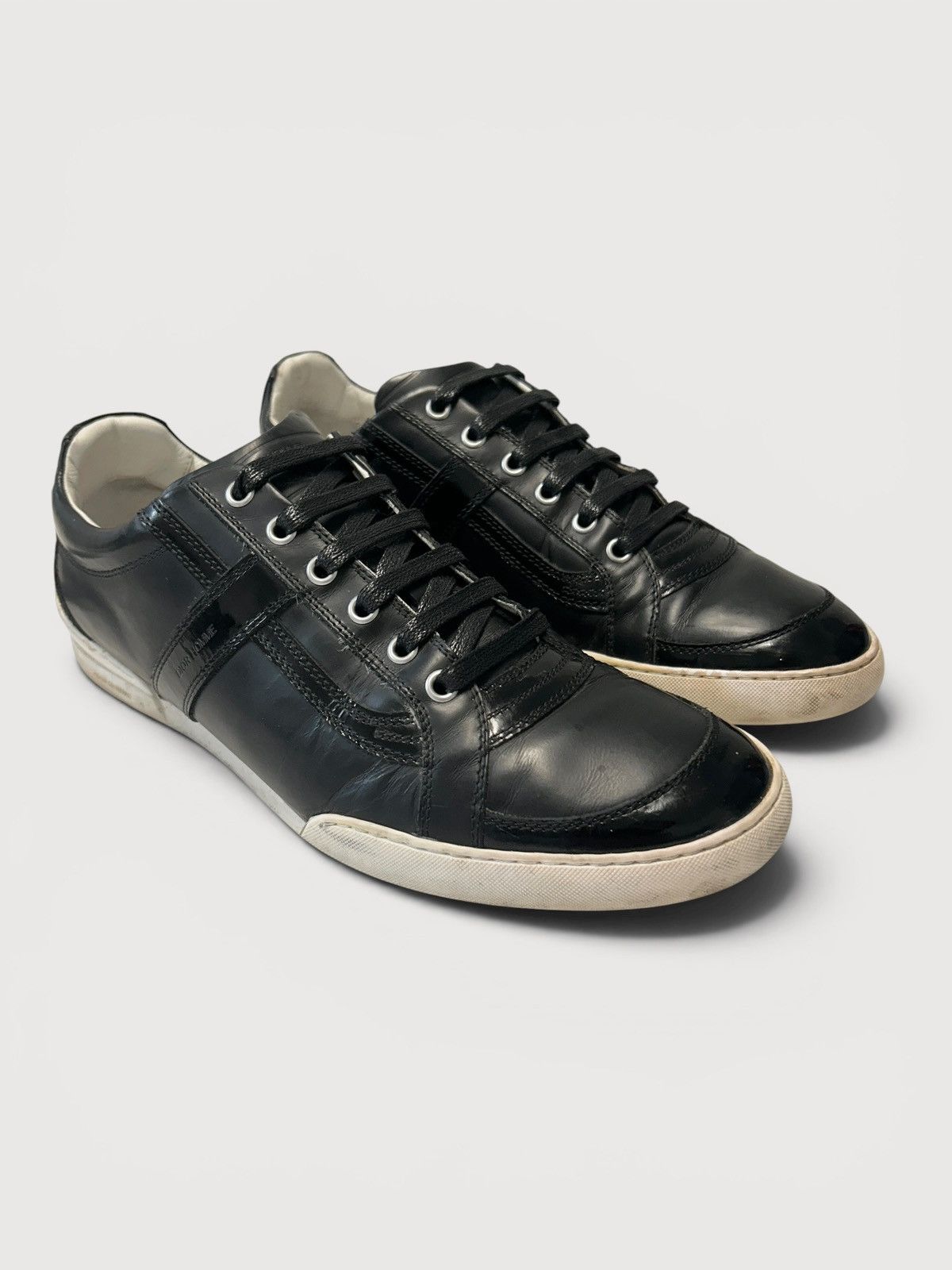 Dior SS2010 Patent Panel Leather Sneakers Size US 9 / EU 42 - 1 Thumbnail