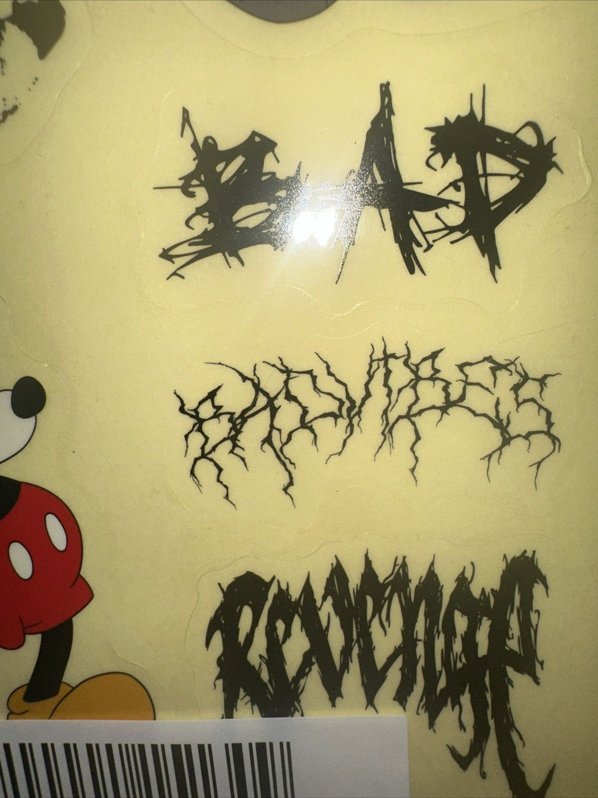 Revenge Revenge X ARCHIVE STICKER PACK x4 Size ONE SIZE - 4 Thumbnail