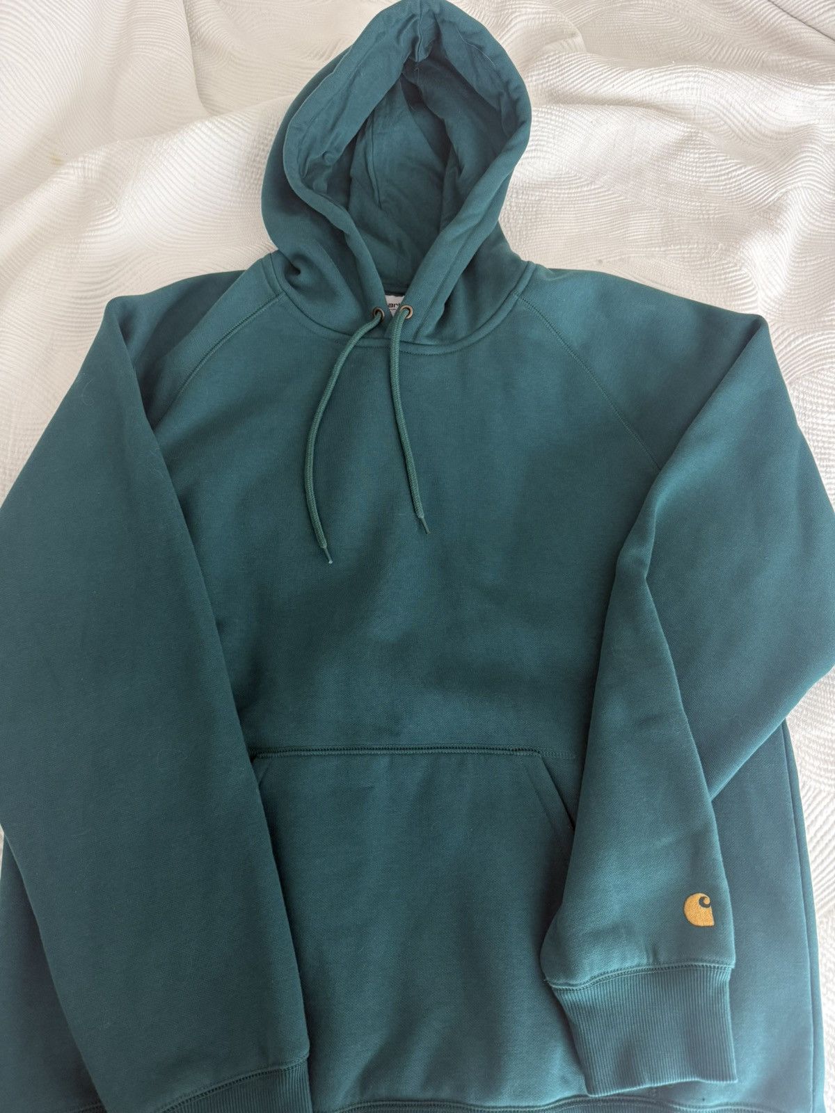 Carhartt Wip Carhartt WIP Dark Green Hoodie Size US XL / EU 56 / 4 - 2 Thumbnail
