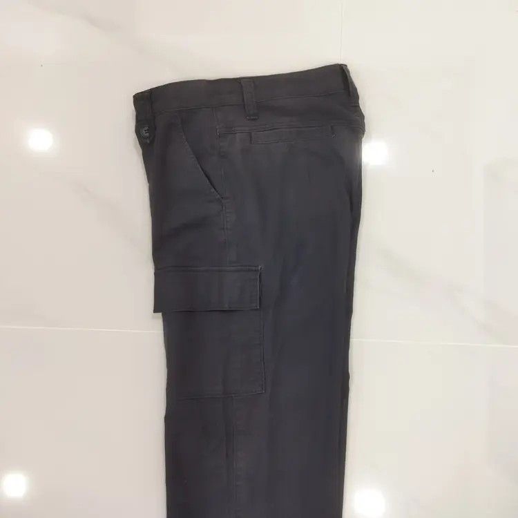 Japanese Brand × Uniqlo UNIQLO DARK BLUE CROPEP CARGO PANTS Size US 28 / EU 44 - 11 Thumbnail