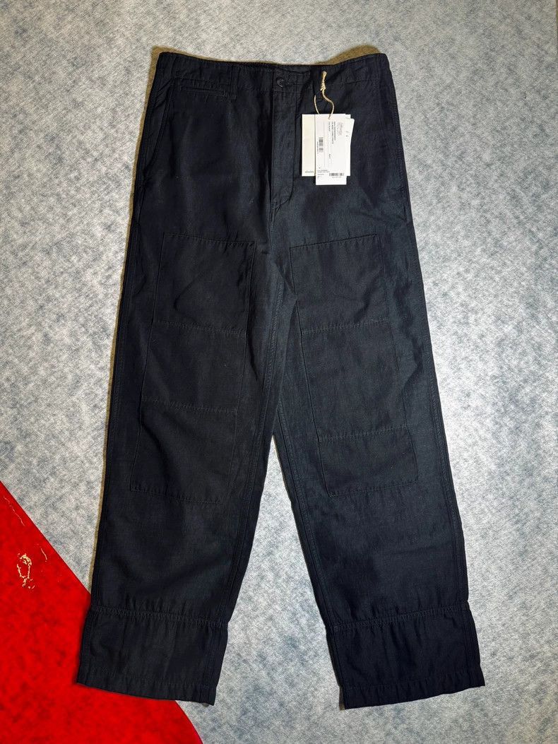 Visvim Visvim Black Wide Chino Pants for Spring Summer-2506 Size US 27 - 1 Thumbnail