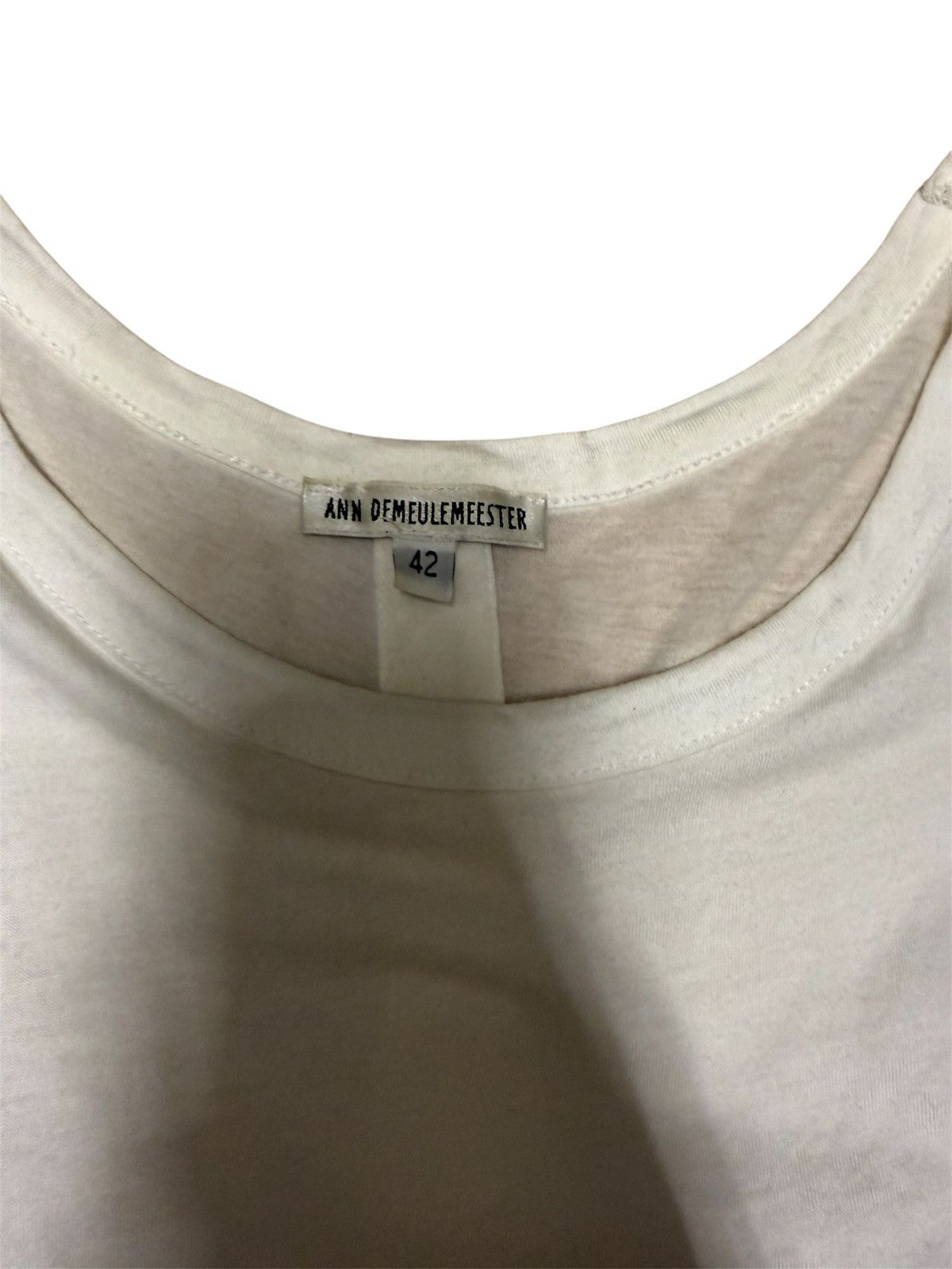 Ann Demeulemeester Ann Demeulemester Open Back Tanktop Size M / US 6-8 / IT 42-44 - 2 Thumbnail