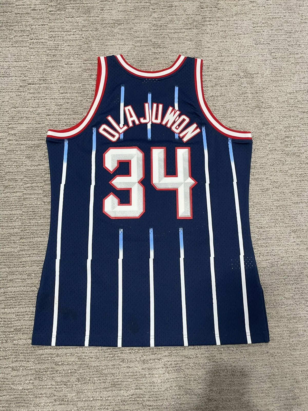 Mitchell & Ness Hakeem Olajuwon Houston Rockets Jersey Size US L / EU 52-54 / 3 - 2 Thumbnail