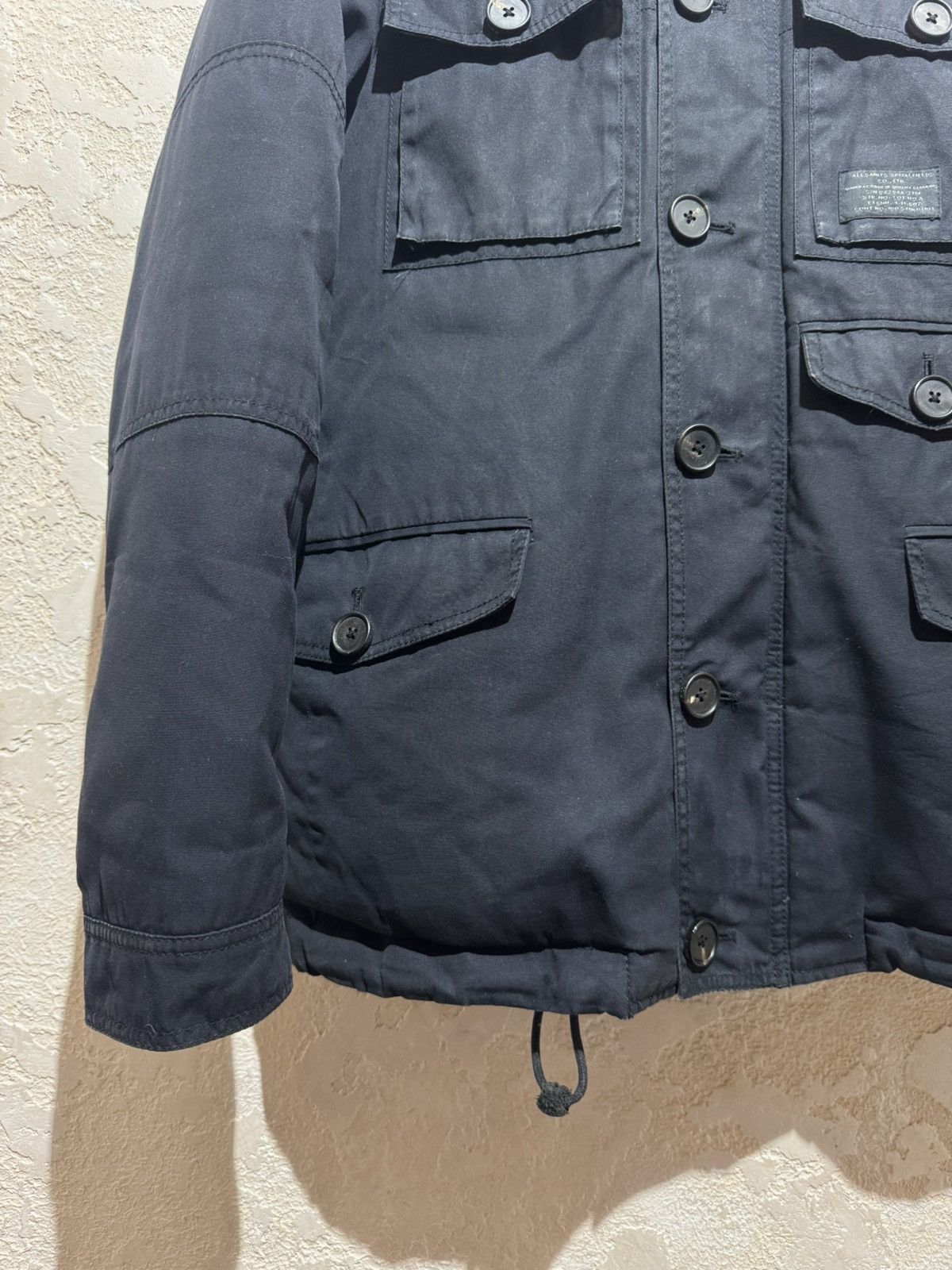 Other Very Rare Military Down Jacket AllSaints Spitalfields Size US M / EU 48-50 / 2 - 2 Thumbnail