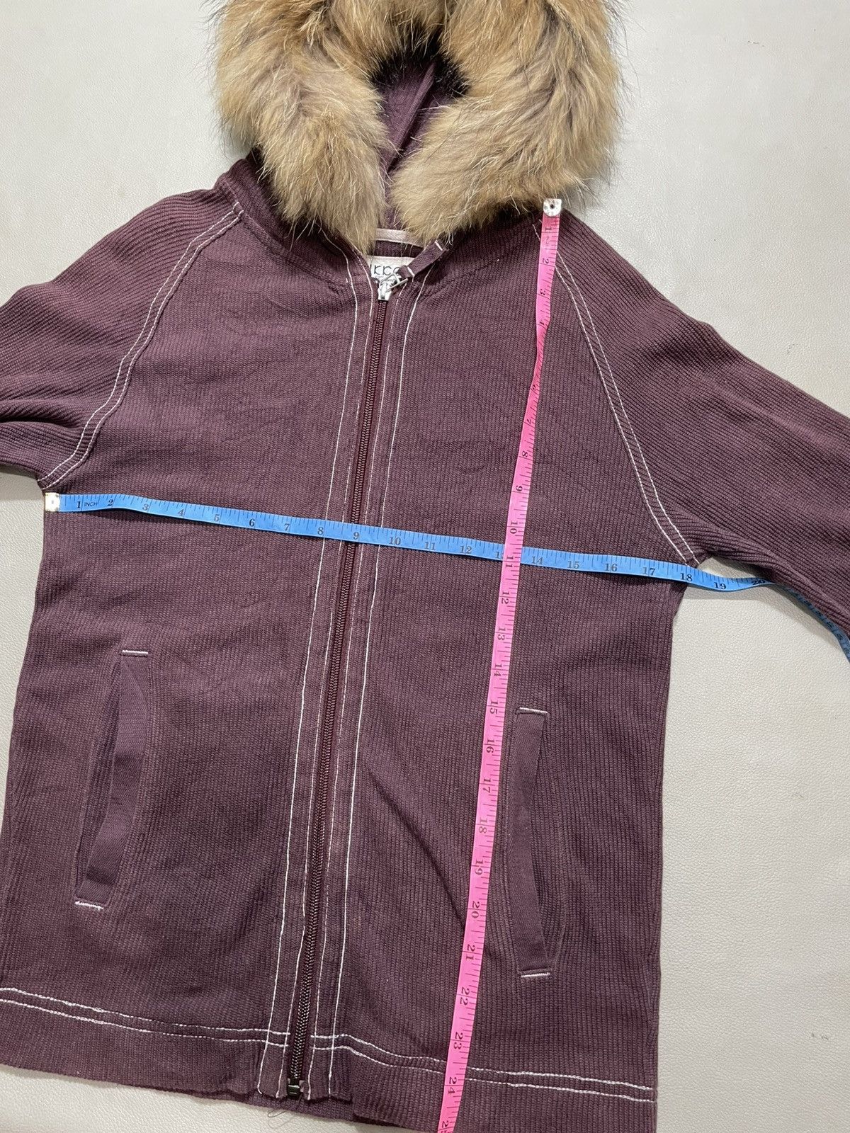 Hysteric Glamour Ikka Zip Fur Hoodie ifsix lgb punk style Size US M / EU 48-50 / 2 - 7 Thumbnail