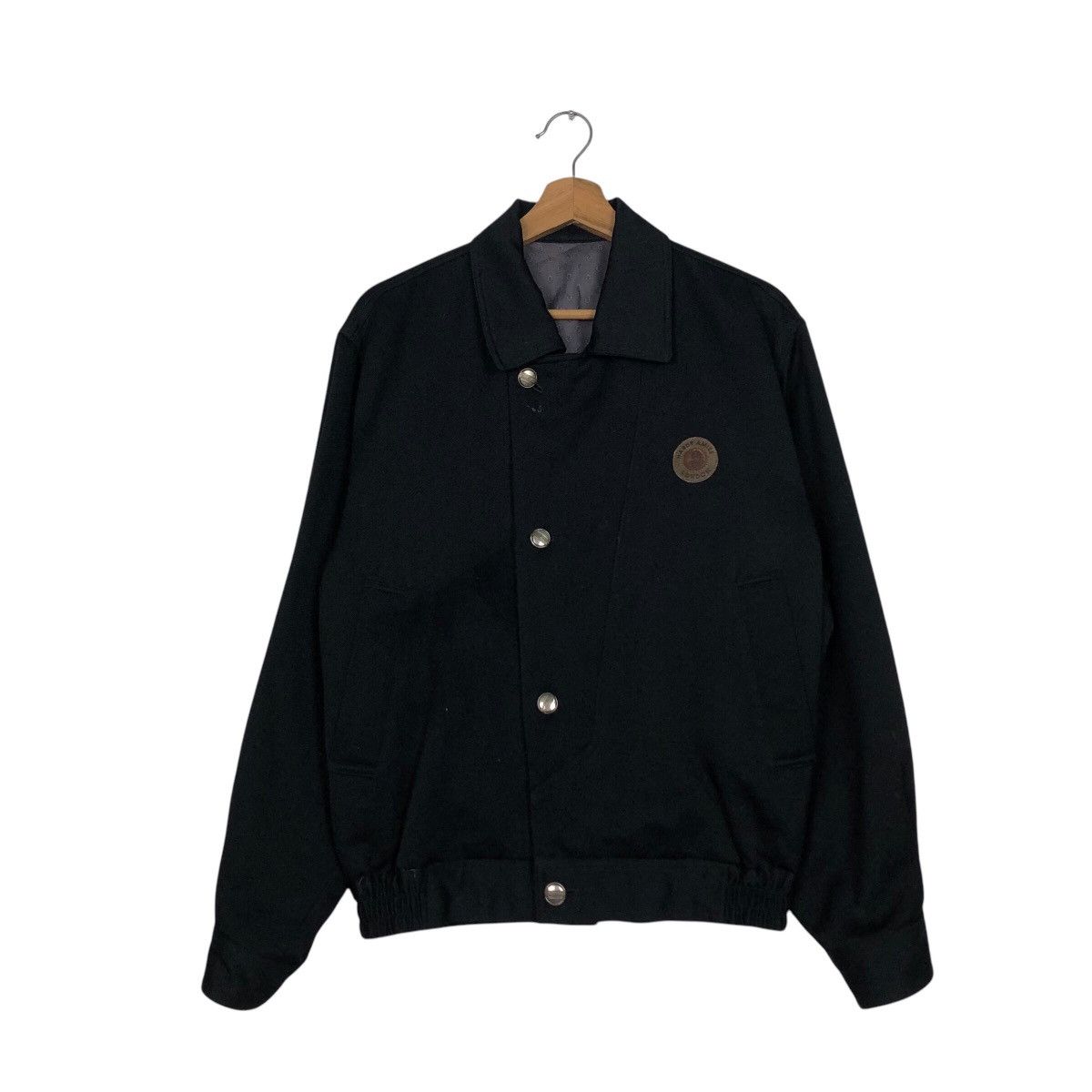Japanese Brand 📌Vintage Bomber Jacket Hardy Amies Blanket Issey Miyake Size US M / EU 48-50 / 2 - 2 Thumbnail