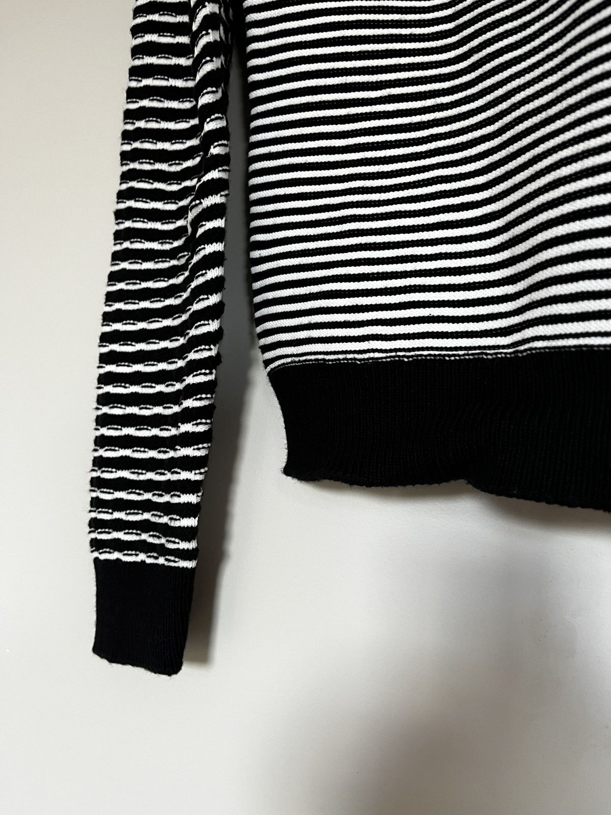 Kenzo Kenzo Optical Illusion Ribbed Sweater (unisex) Size US M / EU 48-50 / 2 - 15 Thumbnail