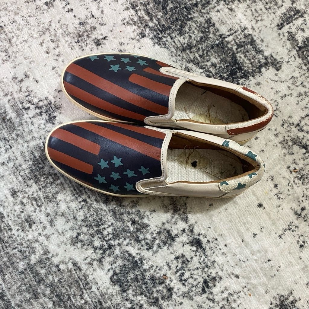 Coach Coach Slip-on sneakers USA Flag edition size 8D Style FG2046 Size US 8 / IT 38 - 1 Thumbnail