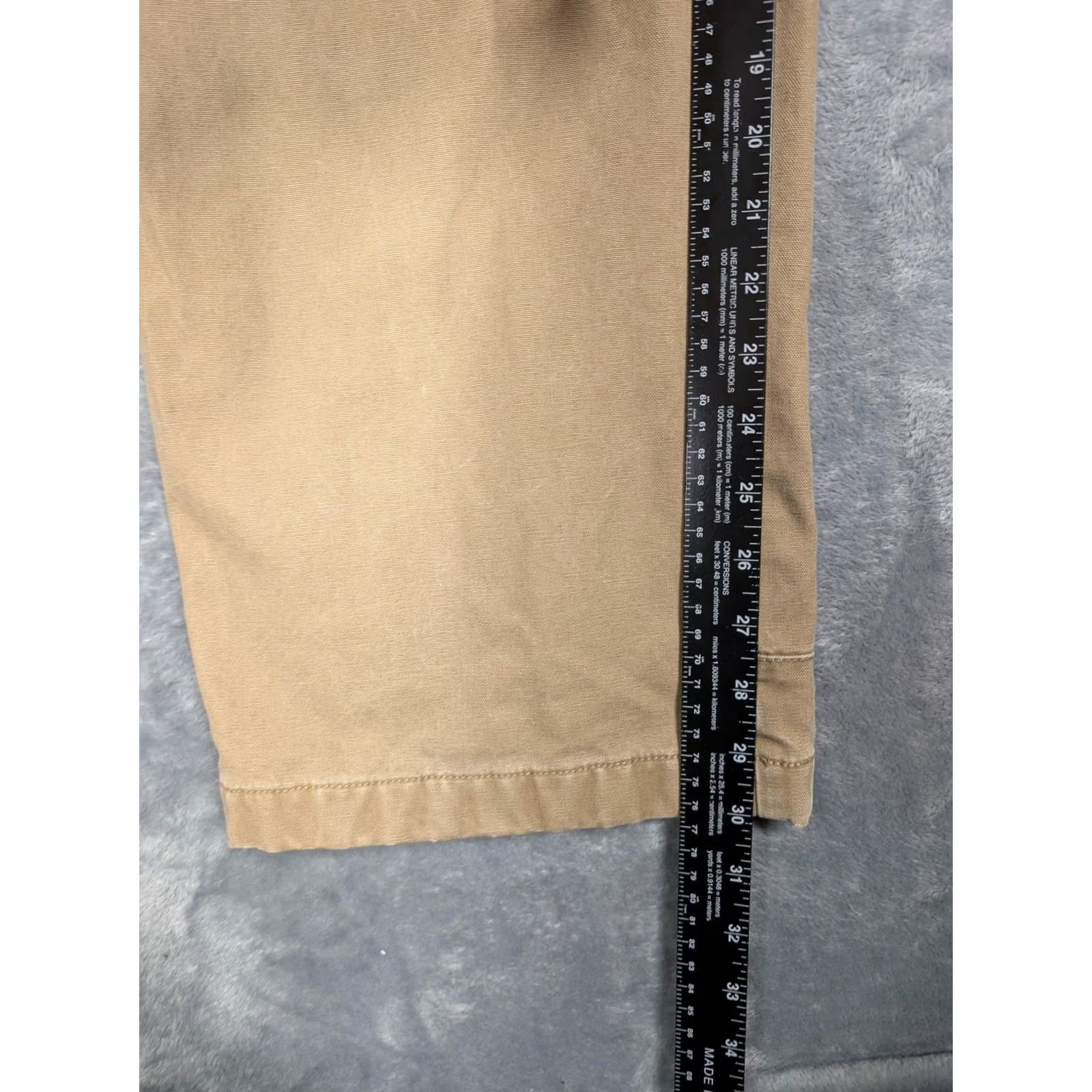 Vintage L.L. Bean Pants Mens 38x30 Beige Katahdin Iron Works Flannel Lined Carpenter Pants Mens 38x30 Beige Flannel Lined Carpenter Workwear Winter Vintage? Size US 38 / EU 54 - 4 Thumbnail