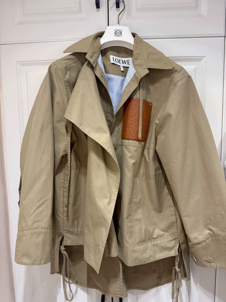 Other Loewe Trench Coat with Leather Pocket Size US S / EU 44-46 / 1 - 1 Thumbnail