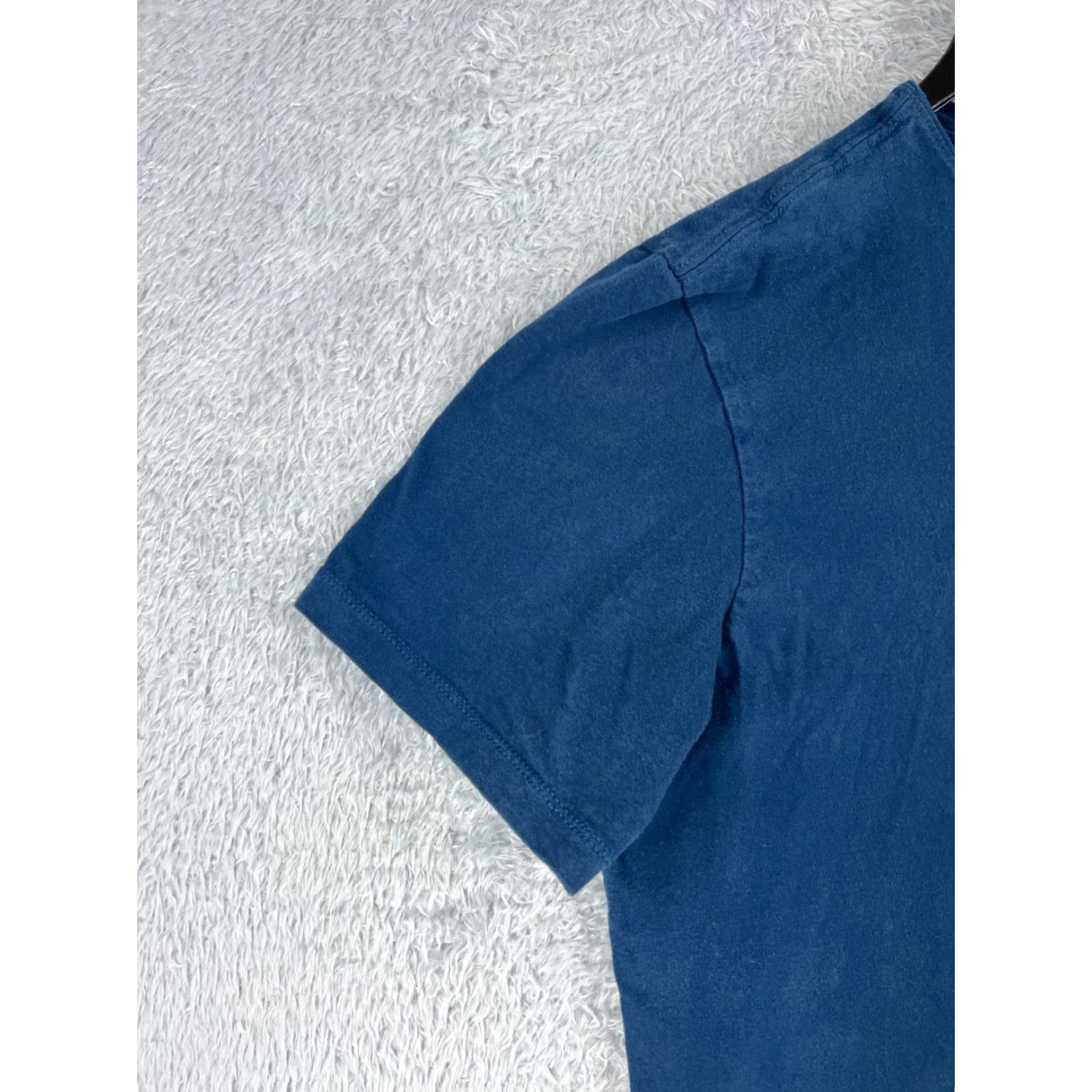 The North Face The North Face Shirt Men Large Blue Short Sleeve Logo Cotton Hike Camp Size US L / EU 52-54 / 3 - 3 Thumbnail