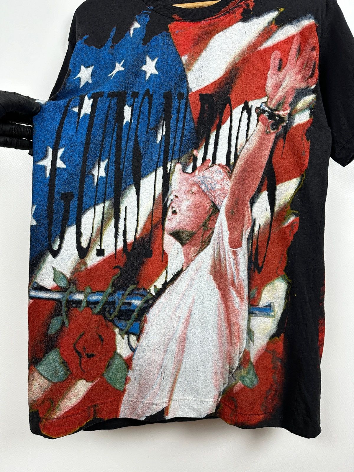 Band Tees 90s Vintage Guns N Roses Axl Rose Kill Your Idol T-Shirt Size US M / EU 48-50 / 2 - 10 Thumbnail