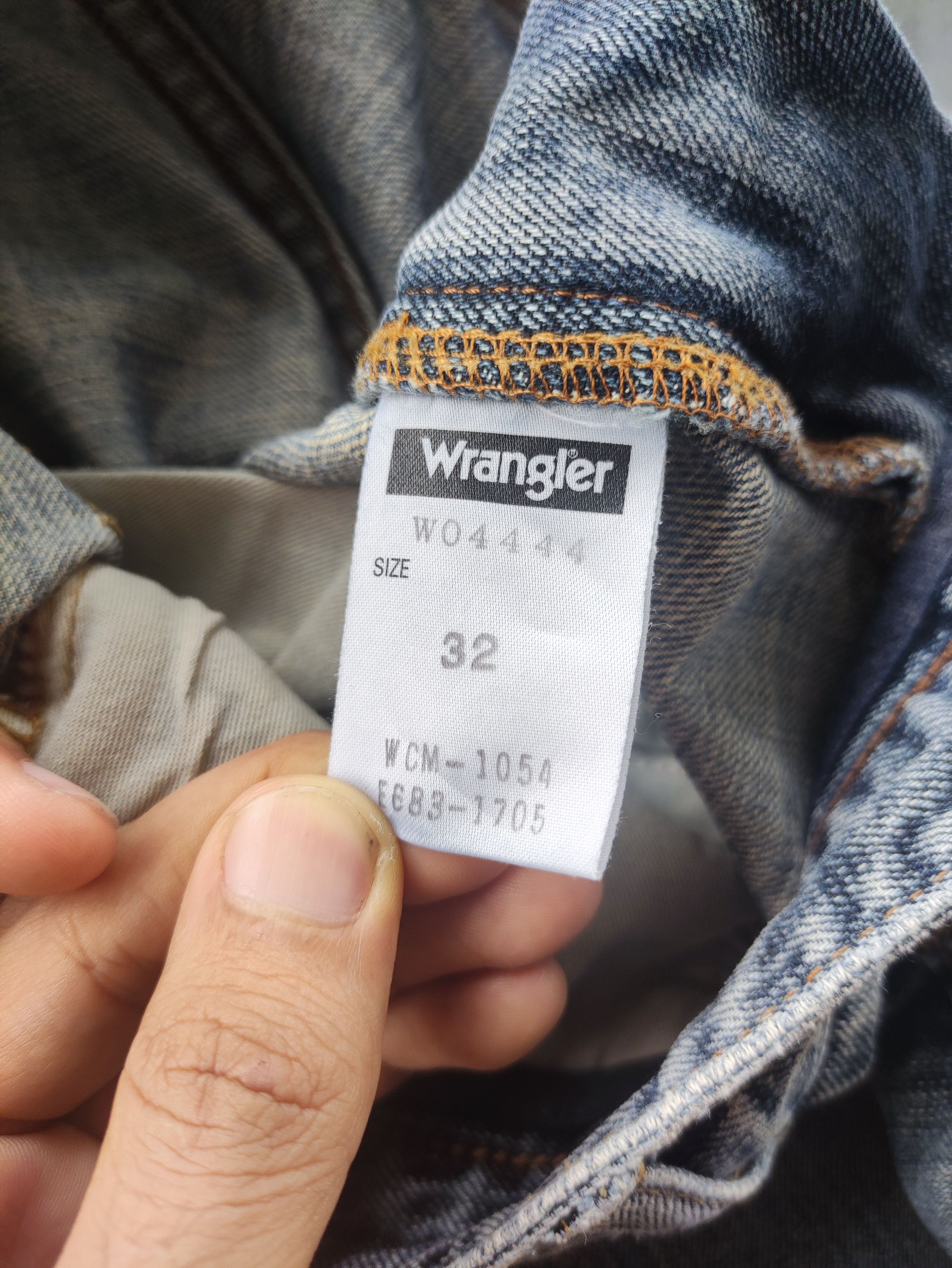 Wrangler Vintage Wrangler Brand Denim Buggy Faded Pants Size US 31 - 7 Thumbnail