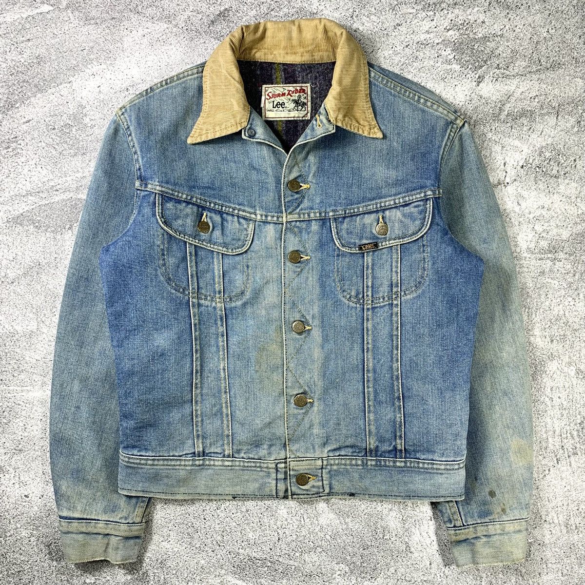 Lee × Vintage × Wrangler (SOLD OUT) Vintage 1970’s Lee Storm Rider Blanked Lined Size US L / EU 52-54 / 3 - 1 Thumbnail