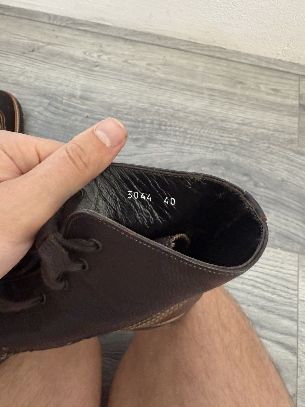 Givenchy Brown Brogue Combat Boots with Lug Sole Size US 7 / EU 40 - 21 Thumbnail