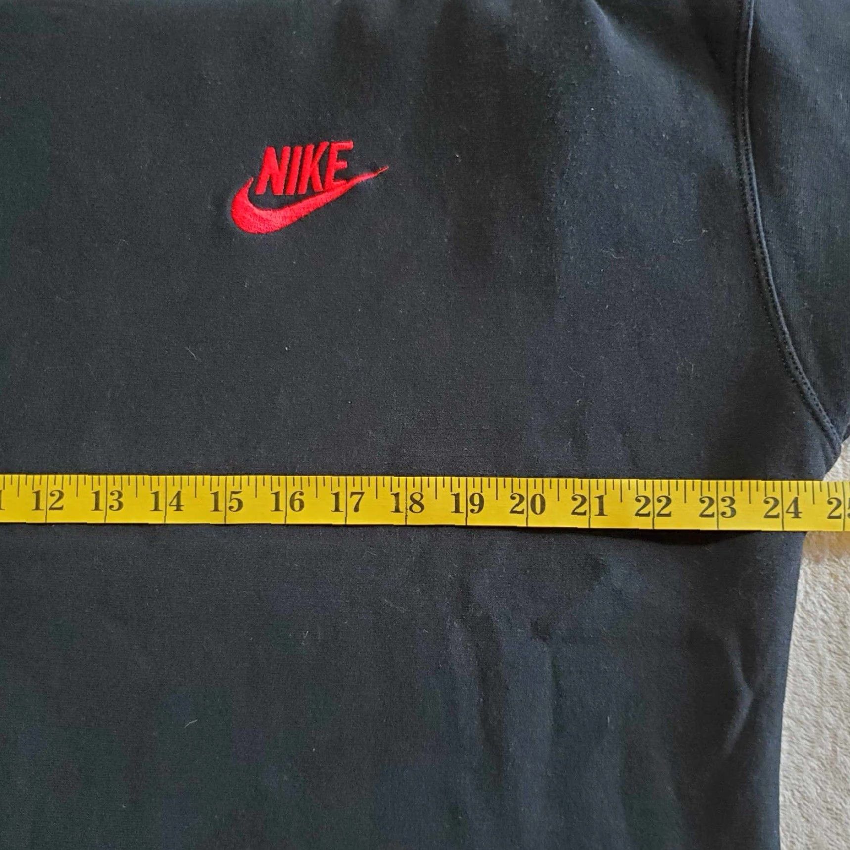 Nike VINTAGE Nike Sweatshirt Shirt Mens L Black 90s Sports Footlocker USA RARE L Size US L / EU 52-54 / 3 - 4 Thumbnail