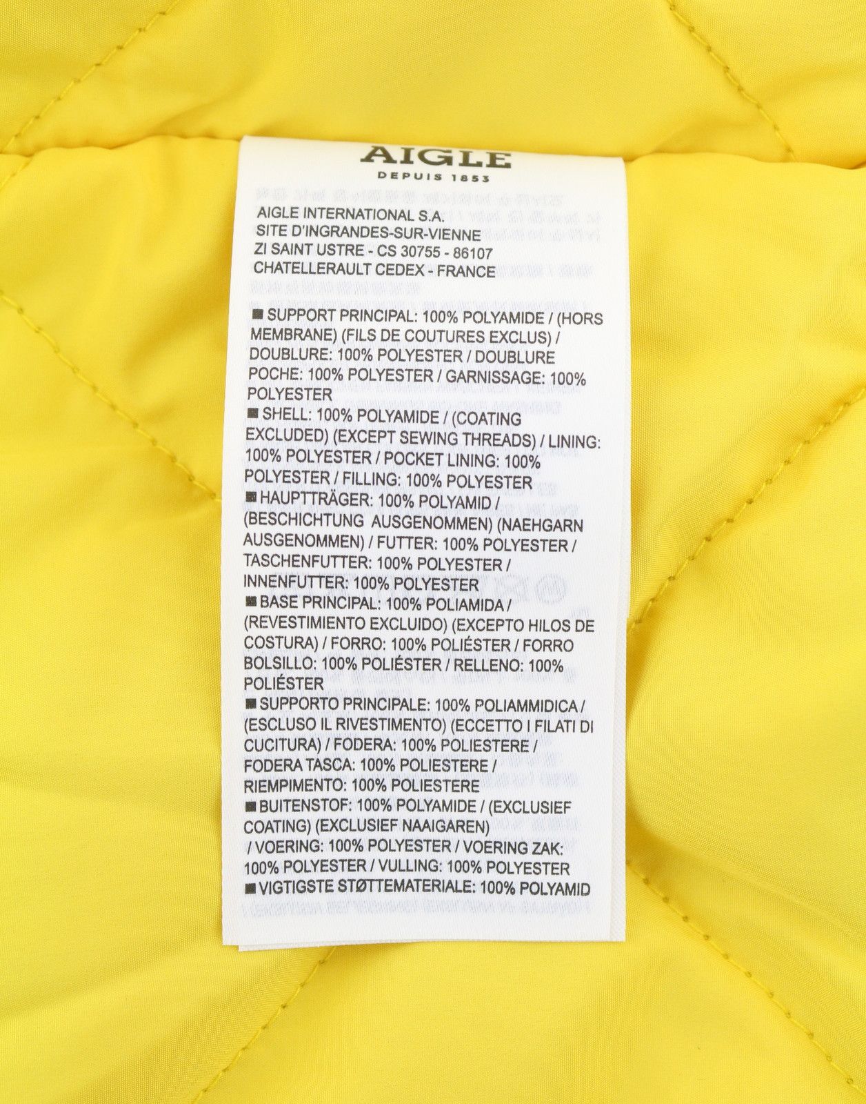 Aigle MORISTER M Camouflage Padded Zip Button Bomber 88011 Size US M / EU 48-50 / 2 - 11 Thumbnail