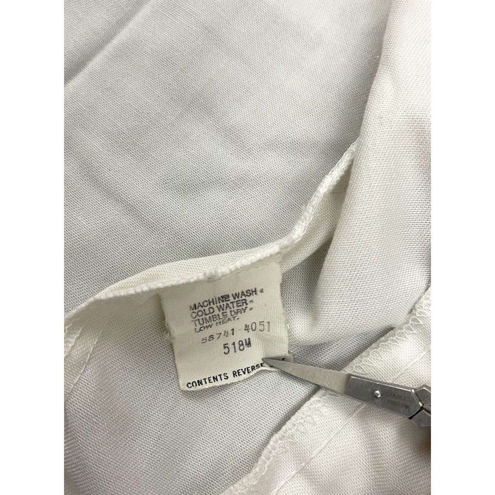 Levi's VINTAGE Levi’s Jacket Mens L White Striped Western 90s Zip Pockets USA Western Size US L / EU 52-54 / 3 - 7 Thumbnail