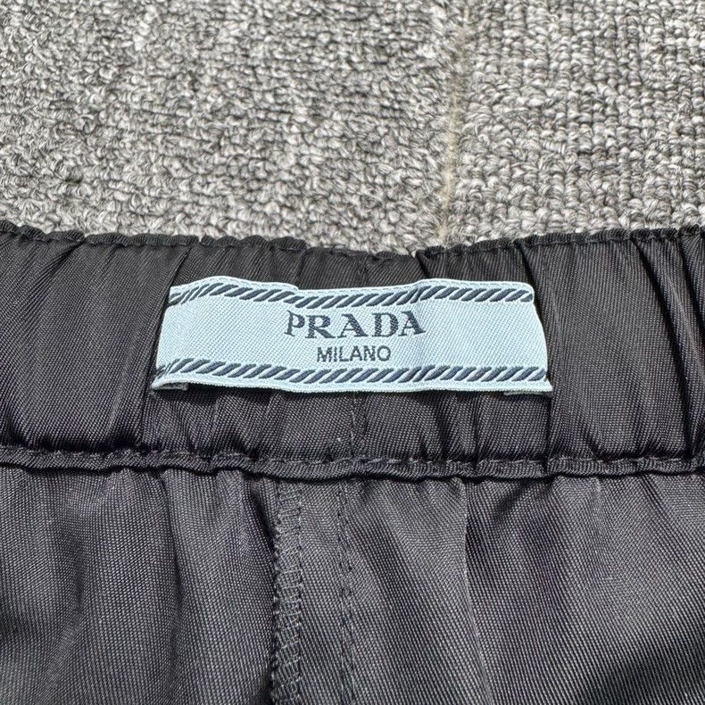 Prada Prada Metal nylon triangle drawstring functional shorts 250 Size US 26 / EU 42 - 7 Thumbnail