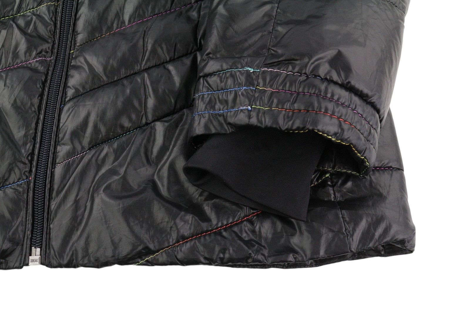 Spyder L Black Full Zip Insulated Quilted Hooded Mid-Length 86457 Size L / US 10 / IT 46 - 6 Thumbnail