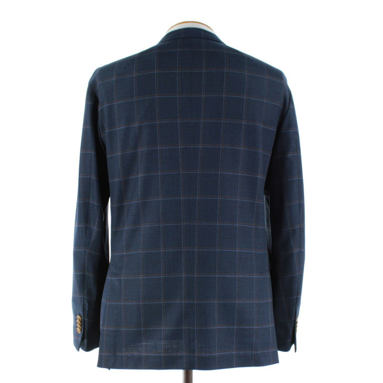 Luciano Barbera Luciano Barbera Sport Coat Size 42 US in Blue Size 42R - 5 Thumbnail
