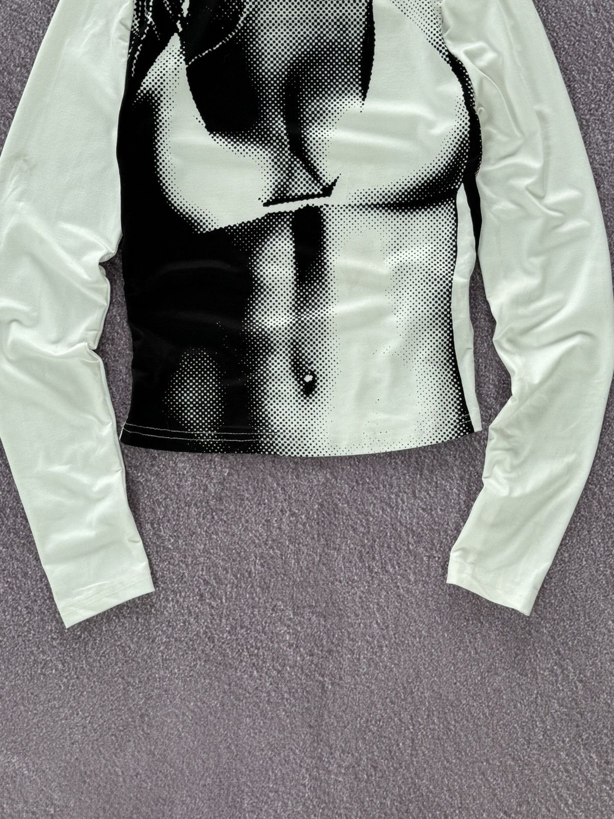 Hysteric Glamour Torso Hysteric Glamour Jean Paul Style Cropped Long Sleeve Size M / US 6-8 / IT 42-44 - 3 Thumbnail
