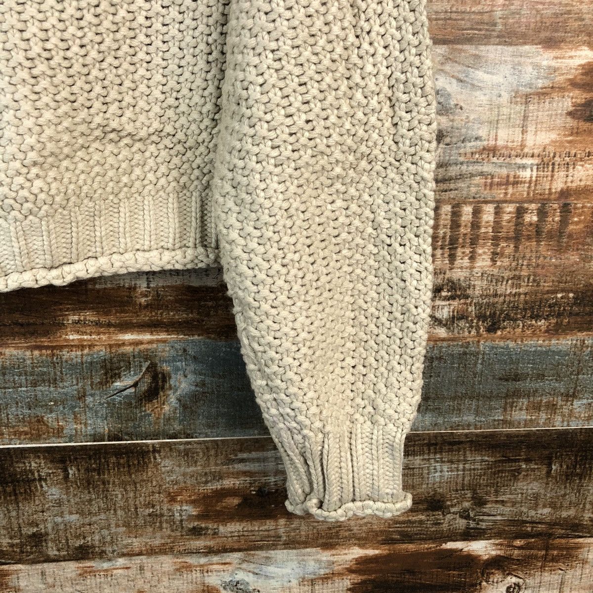 Aran Isles Knitwear La Hemme Turtle Neck cable crochet Knitwear #A2488 Size US M / EU 48-50 / 2 - 8 Thumbnail