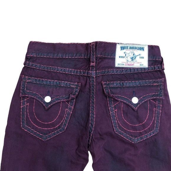 True Religion True Religion Jeans Size 32 STRAIGHT Red Size US 32 / EU 48 - 2 Thumbnail