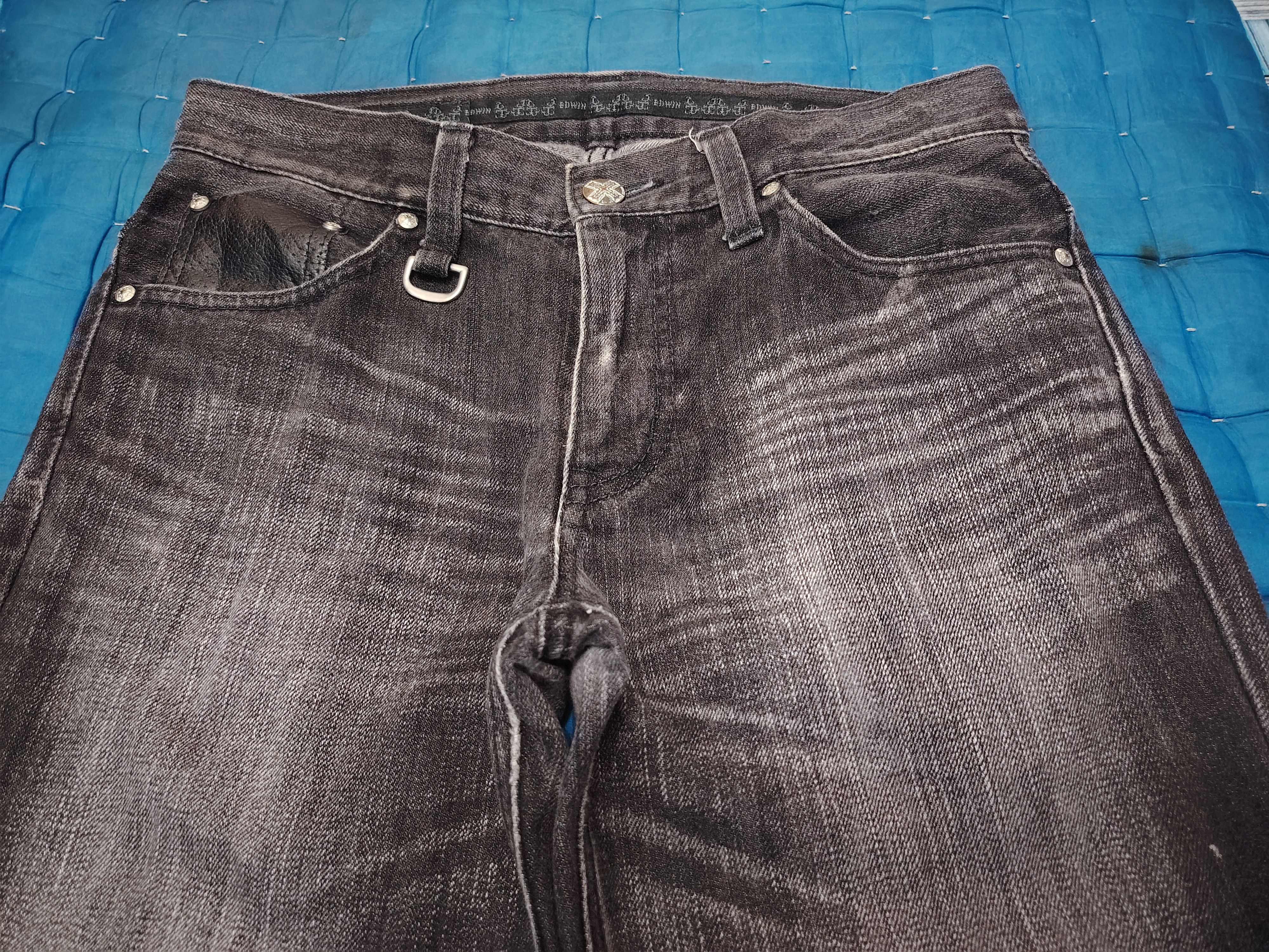 Edwin Japanese Edwin Flared jeans Half Leather Pocket Size US 31 - 4 Thumbnail
