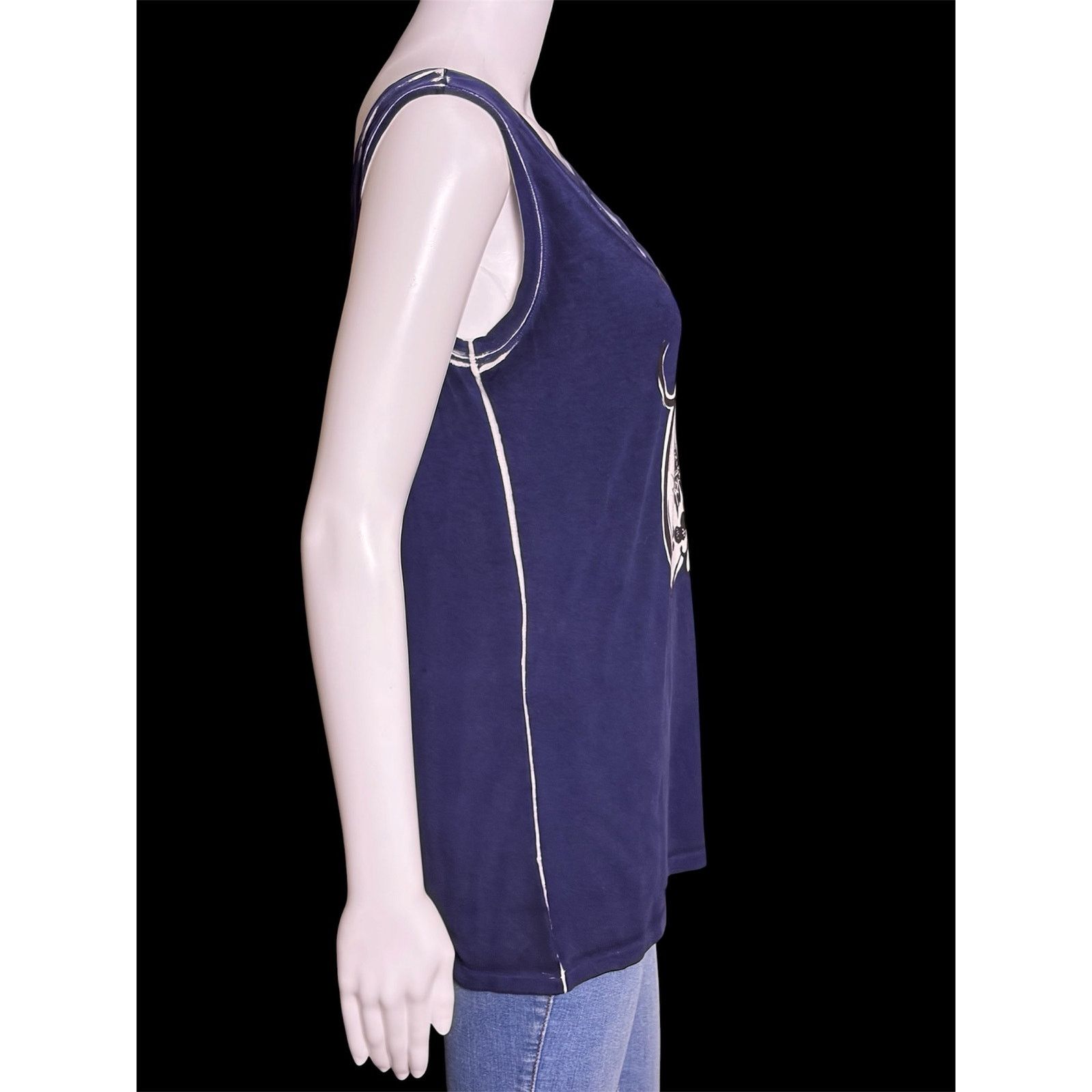 Louis Vuitton Louis Vuitton 2012 Cruise Paris Eiffel Tower Pocket Tank Top Size S / US 4 / IT 40 - 4 Thumbnail