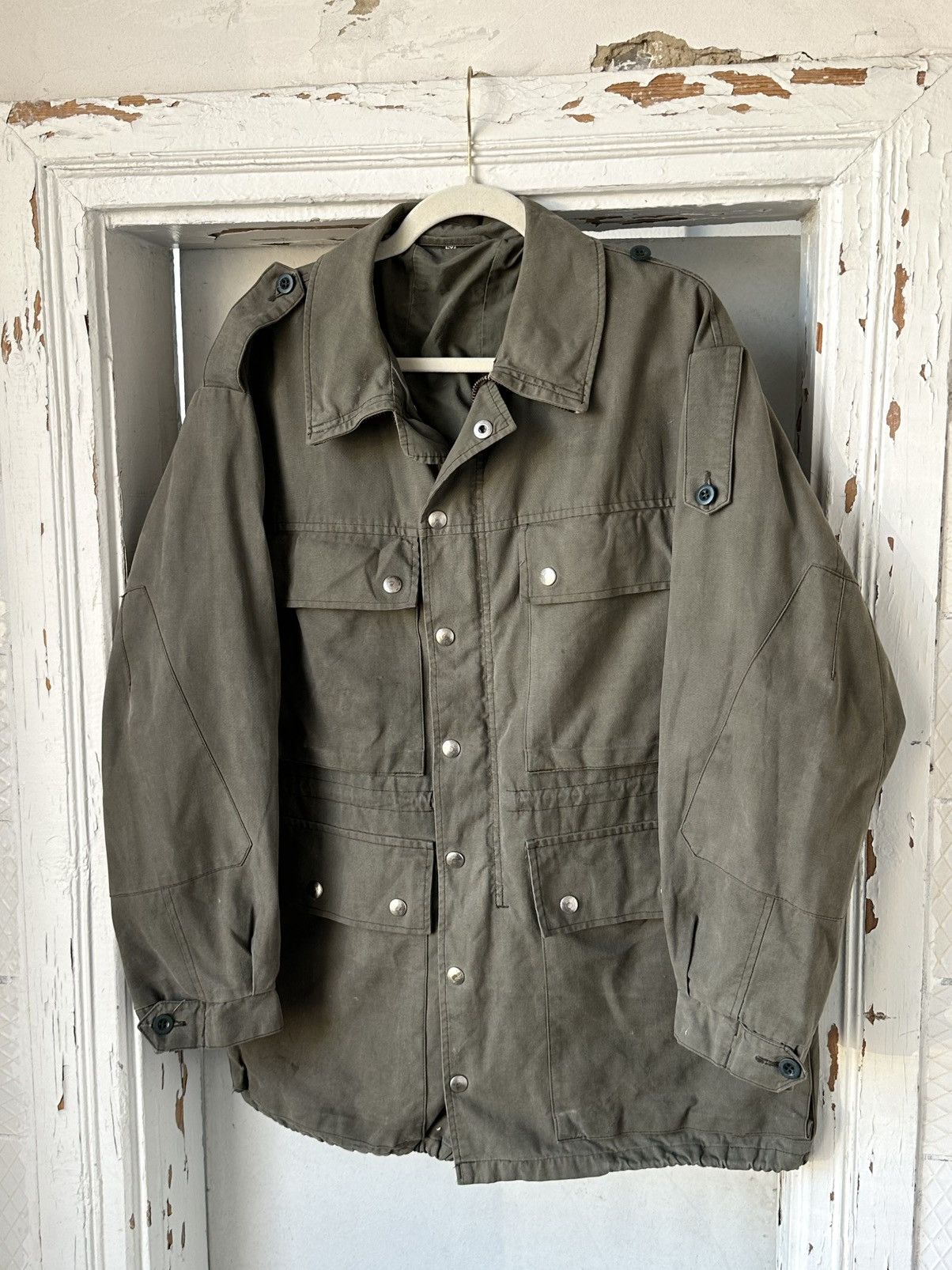 1960 Germany Army Military Khaki Multipocket Jacket
