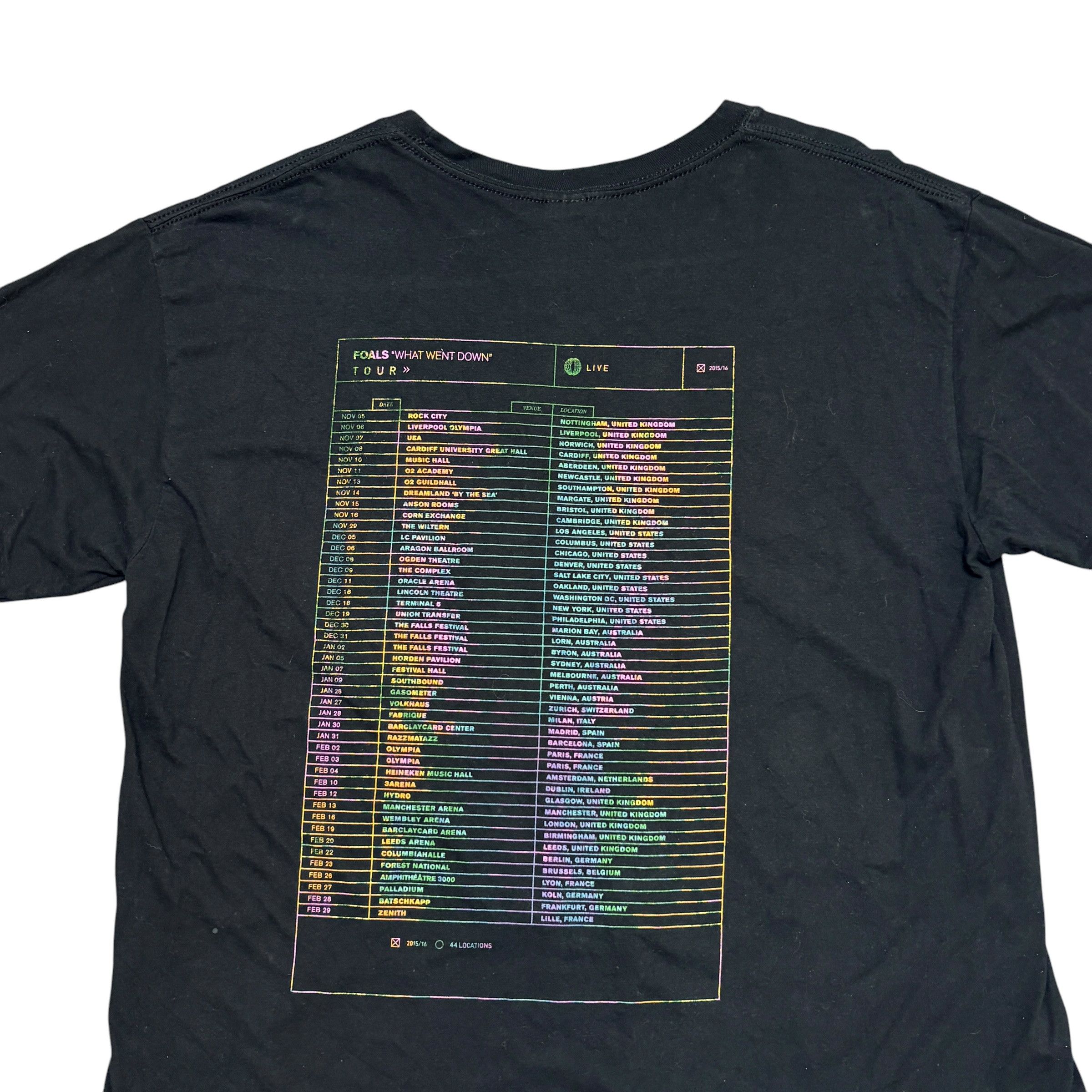 Band Tees Foals Shirt 2015 Indie Rock Band Tee Bloc Party The Strokes Size US XL / EU 56 / 4 - 10 Thumbnail