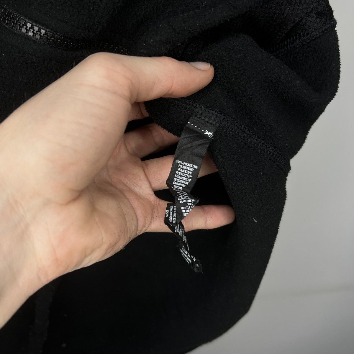 Polo Ralph Lauren × Vintage Vintage Polo Sport Ralph Lauren Black Fleece Vest Size US XL / EU 56 / 4 - 6 Thumbnail