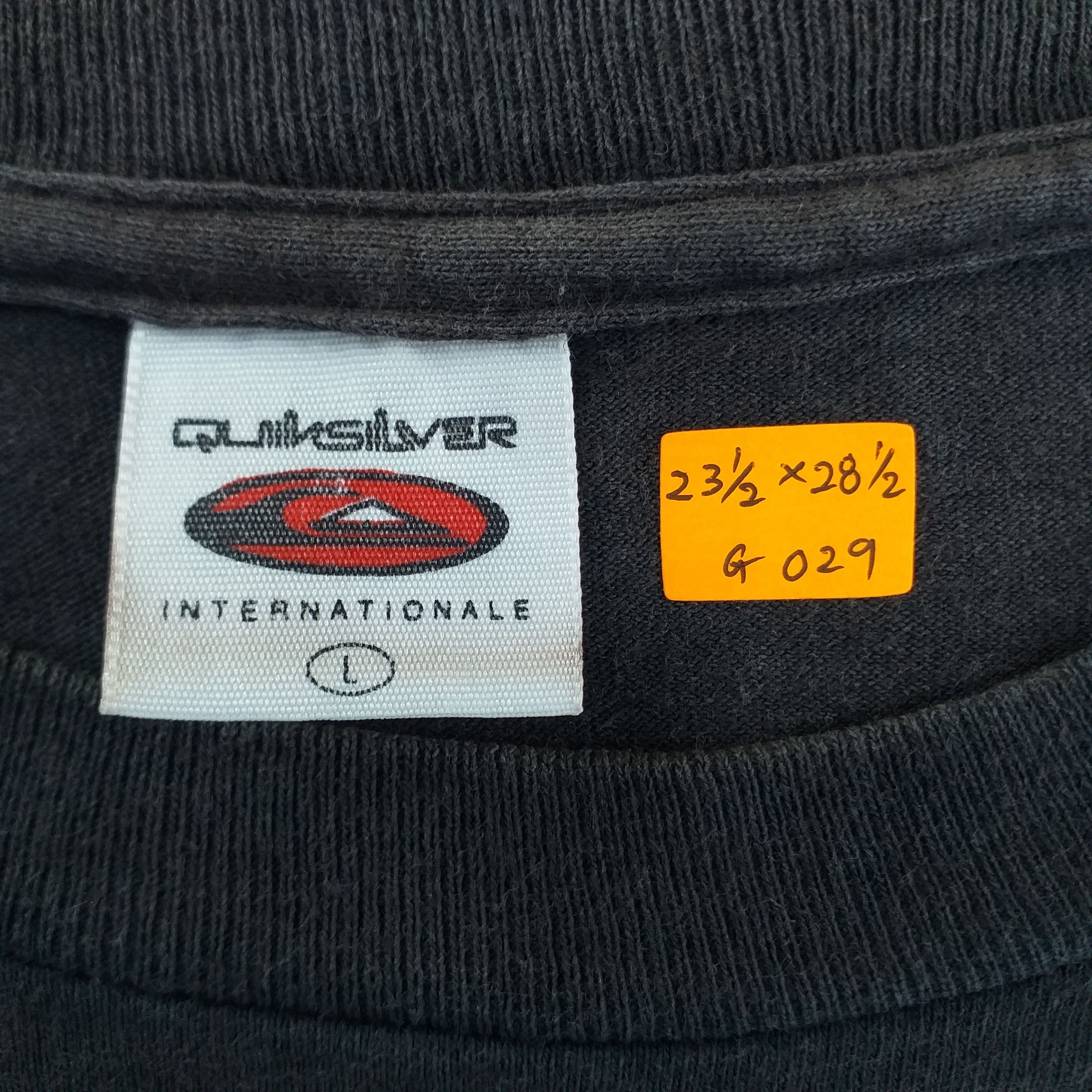 Quiksilver Vintage 90s Quiksilver Large Tee -G029 Size US L / EU 52-54 / 3 - 4 Thumbnail