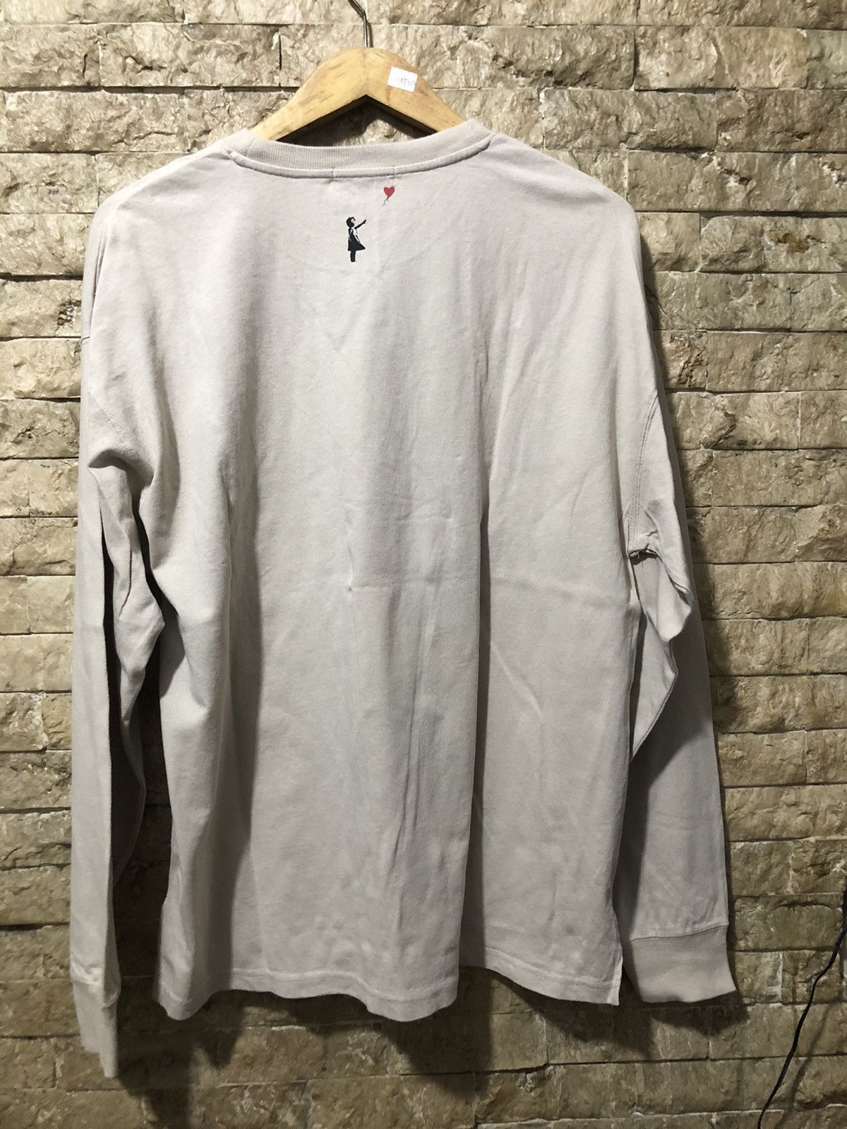 Arts & Science × Japanese Brand Brandalised Bansky Longsleeve Size US L / EU 52-54 / 3 - 6 Thumbnail